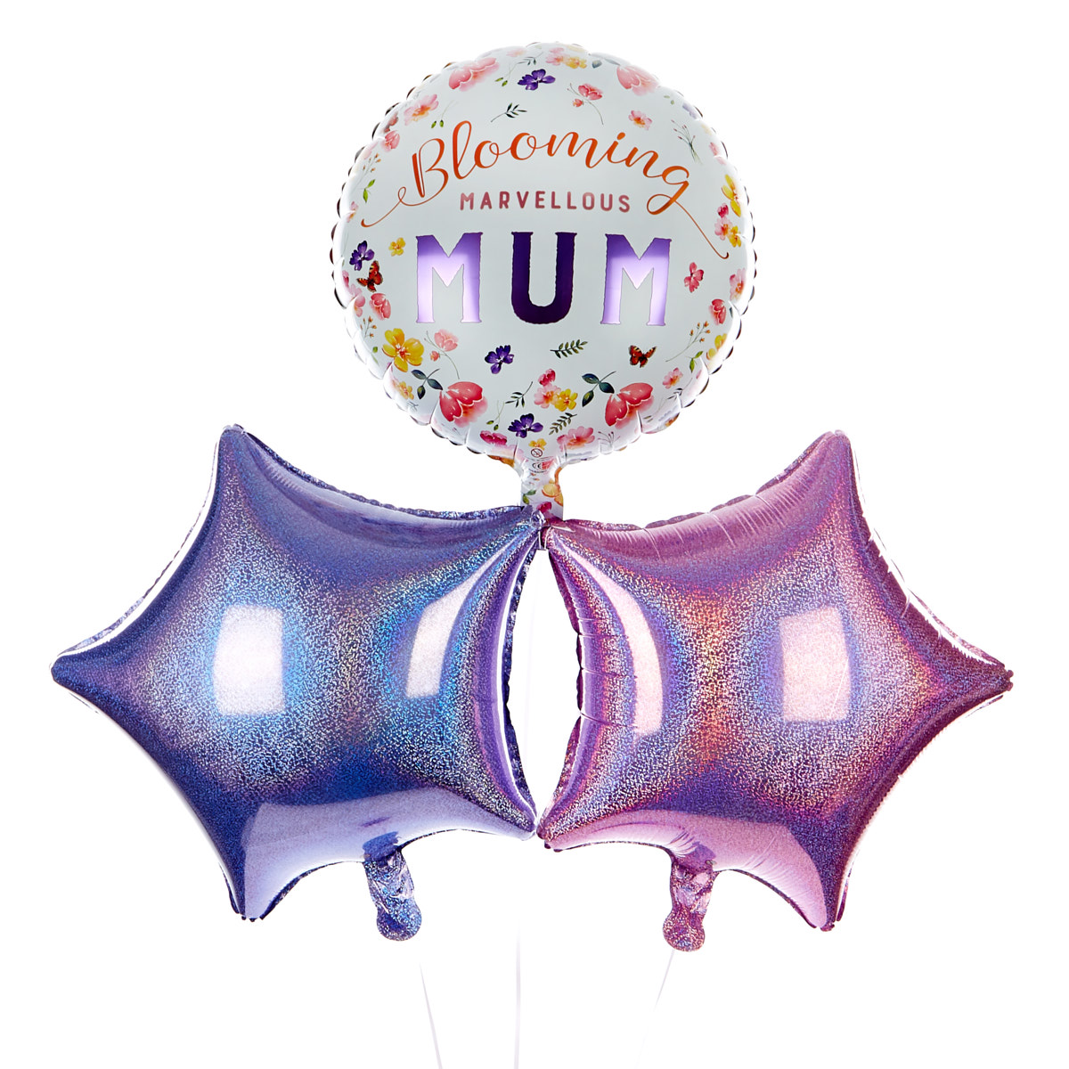 Blooming Marvellous Mum Balloon Bouquet - DELIVERED INFLATED!