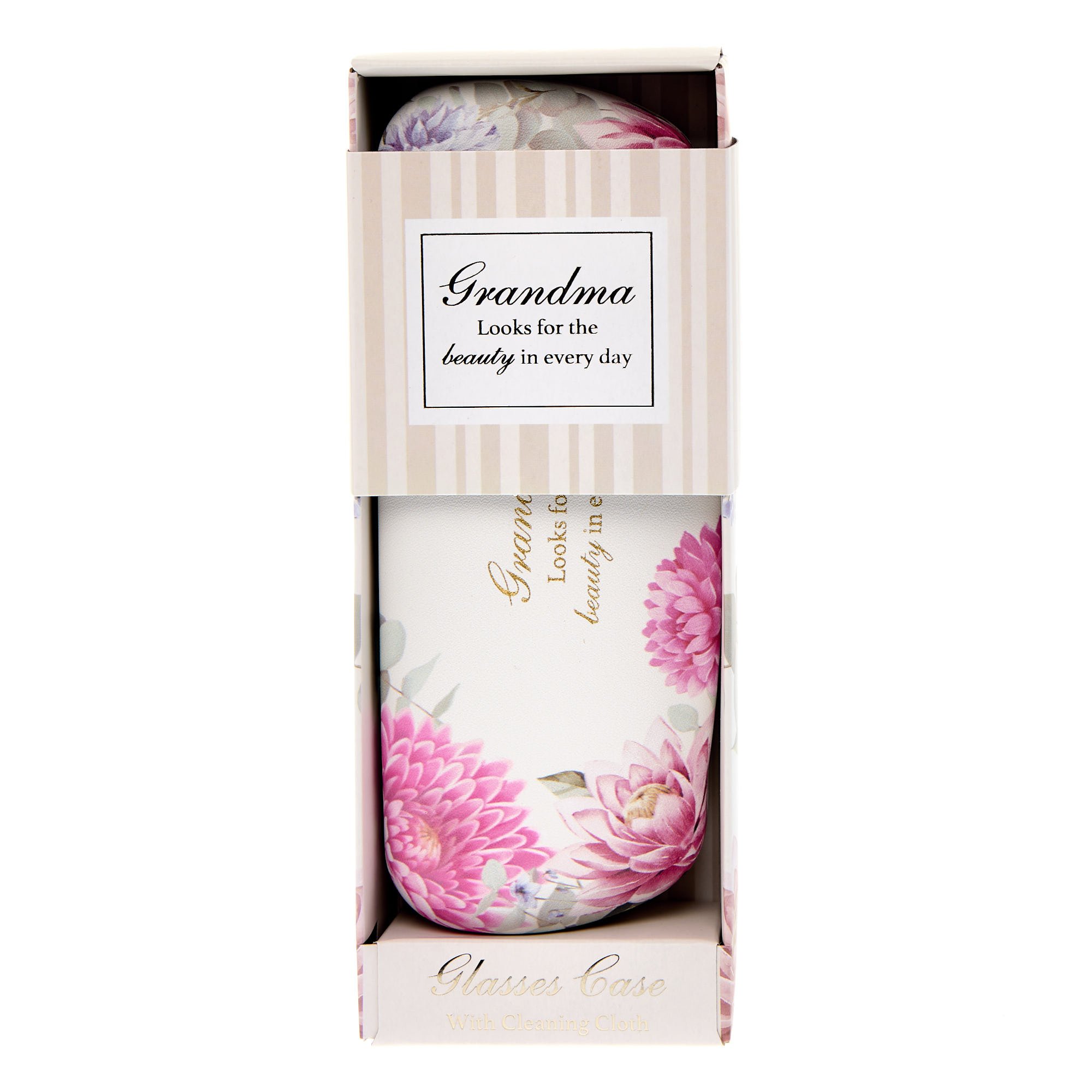 Grandma Looks For The Beauty In Every Day Glasses Case & Cleaning Cloth