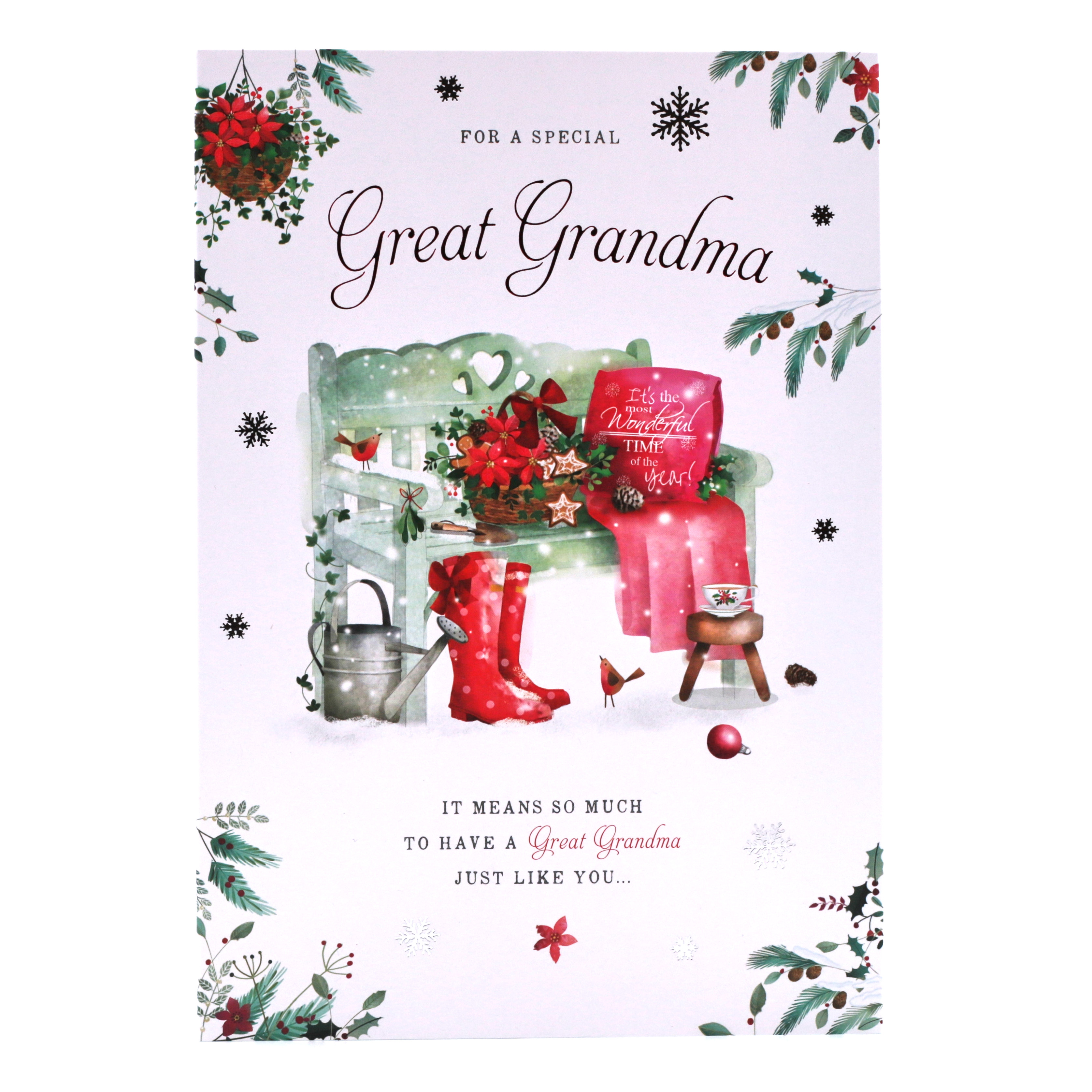 Christmas Card - A Great Grandma Just Like You