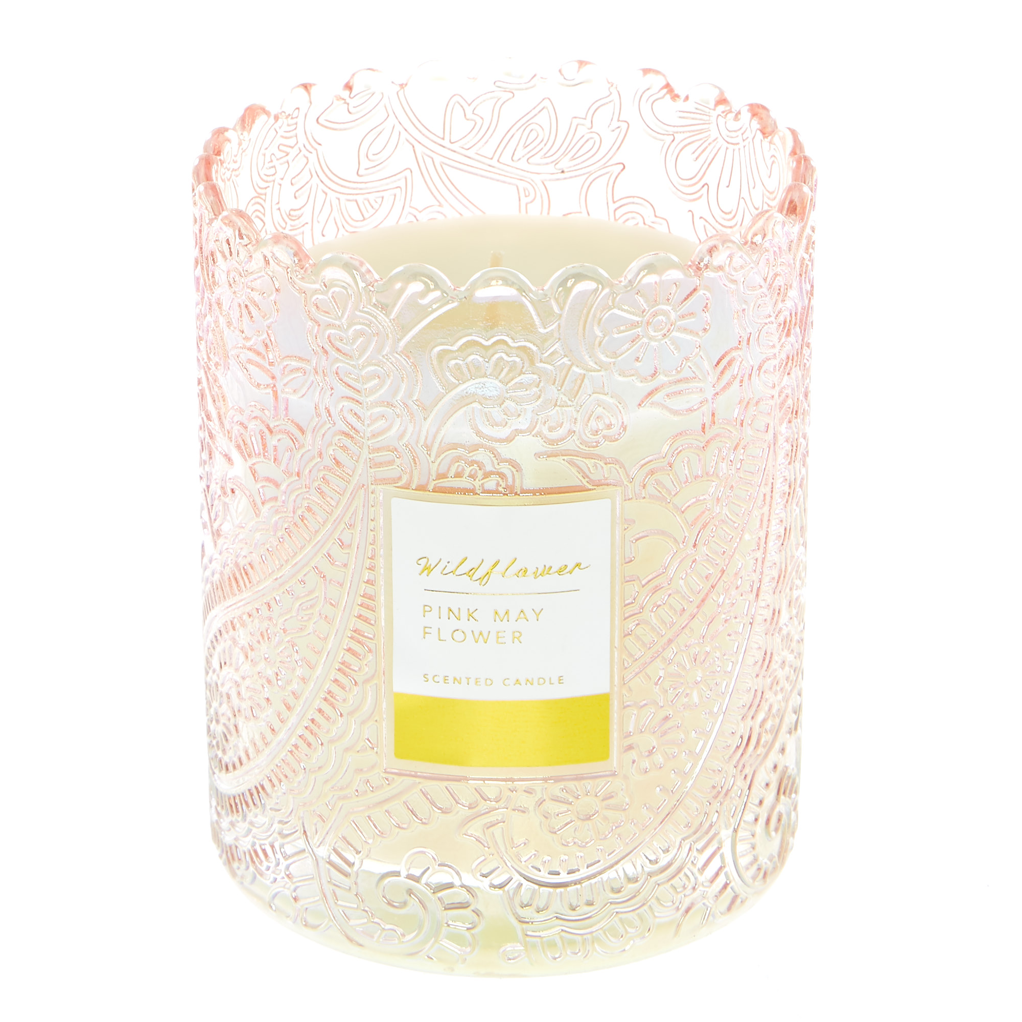 Wildflower Pink Mayflower Scented Candle