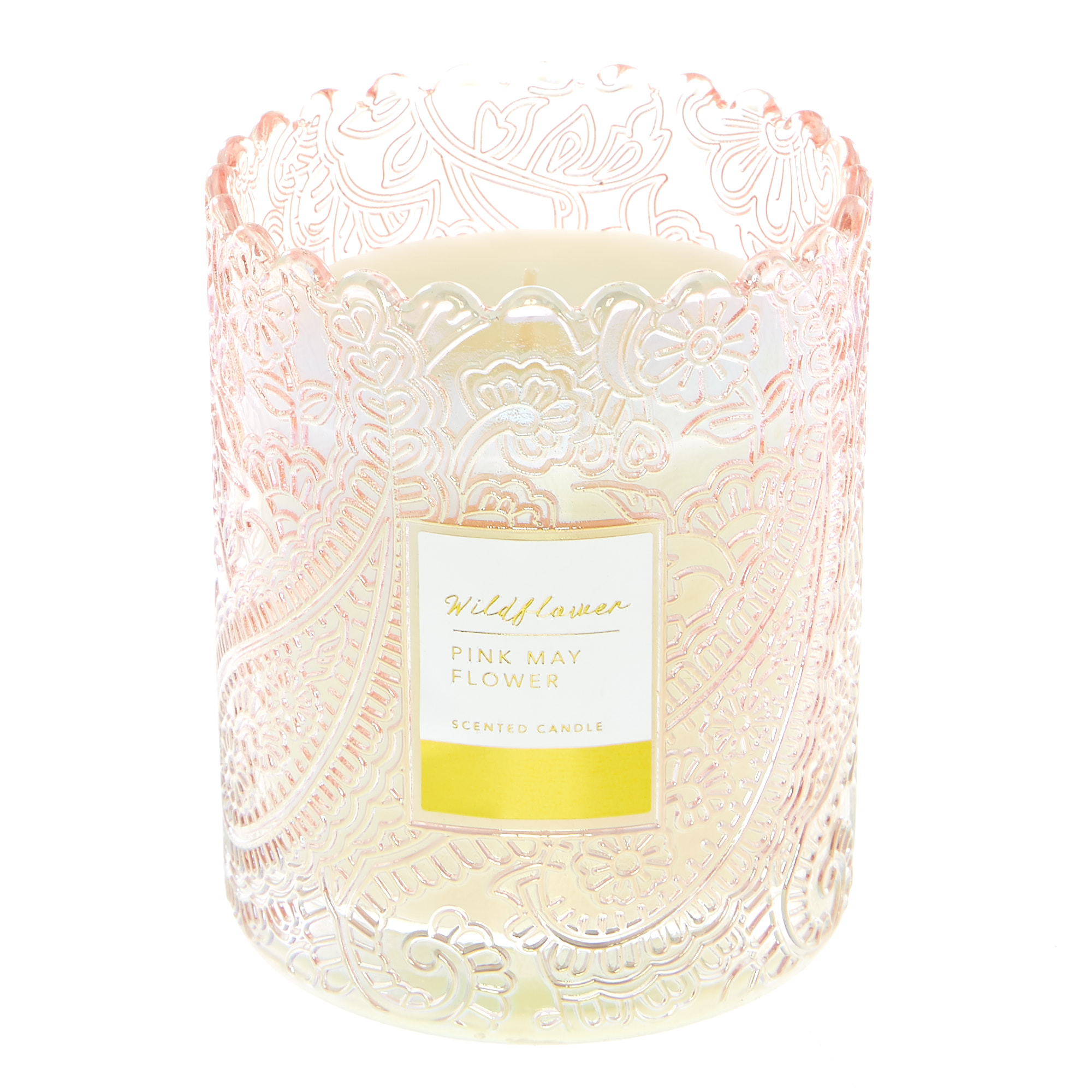 Wildflower Pink Mayflower Scented Candle