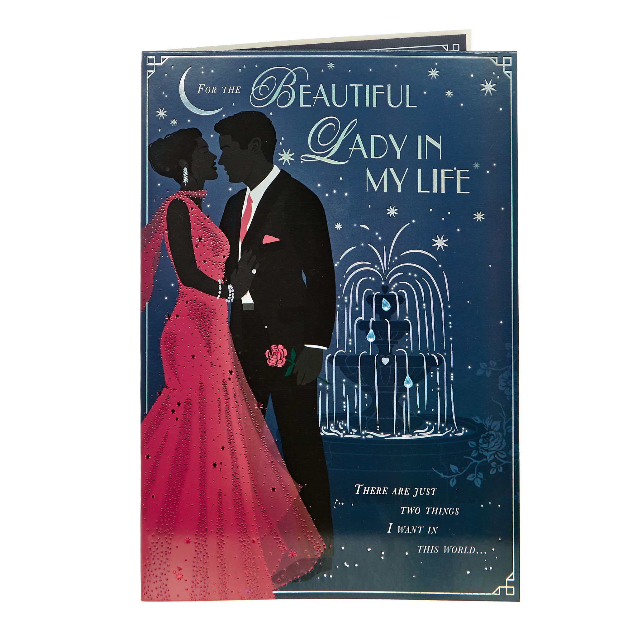 Valentine's Day Card - Lady In My Life Art Deco