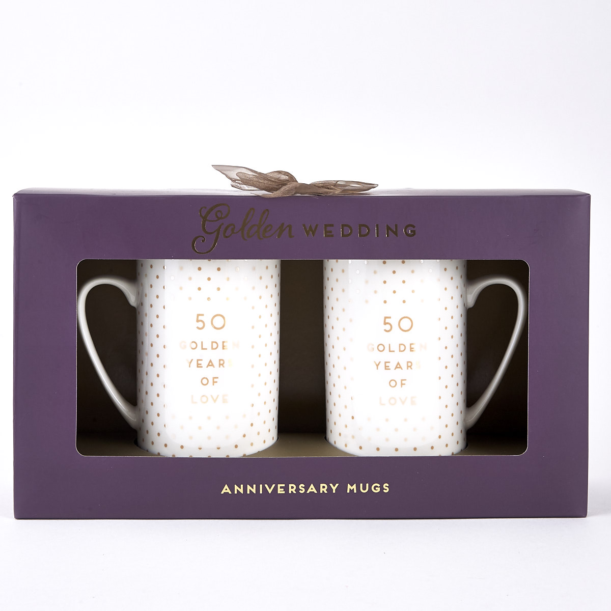 Golden Wedding 50th Anniversary Mugs