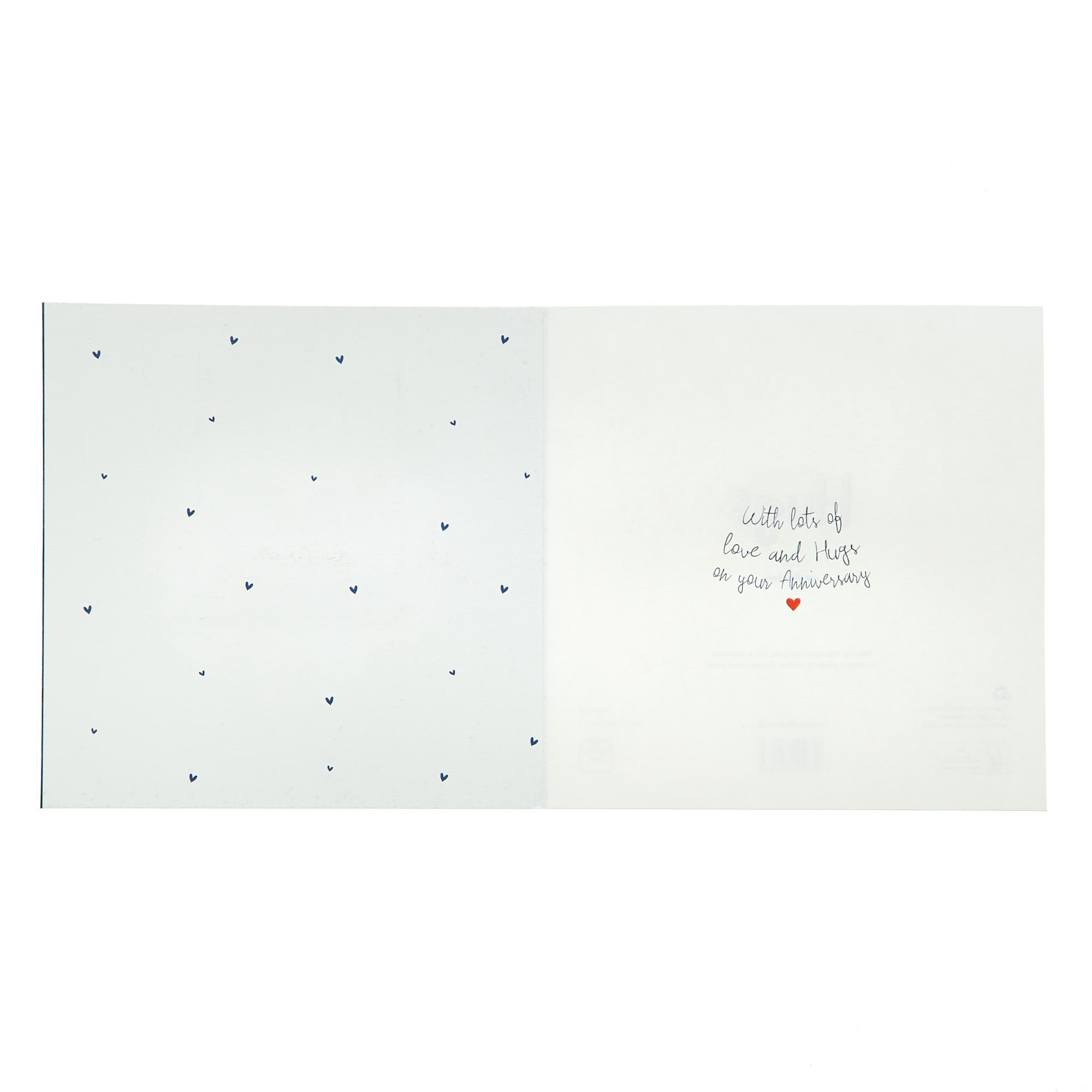 Hugs Bear Anniversary Card - Wonderful Day Together