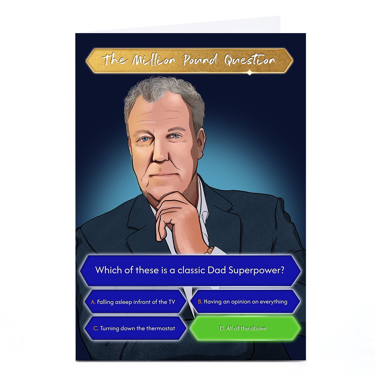 Father's Day Card - Classic Dad Superpower