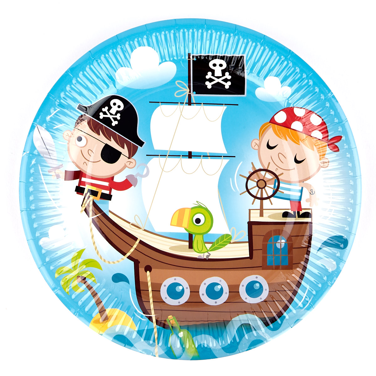 Pirate Party Tableware Bundle - 8 Guests