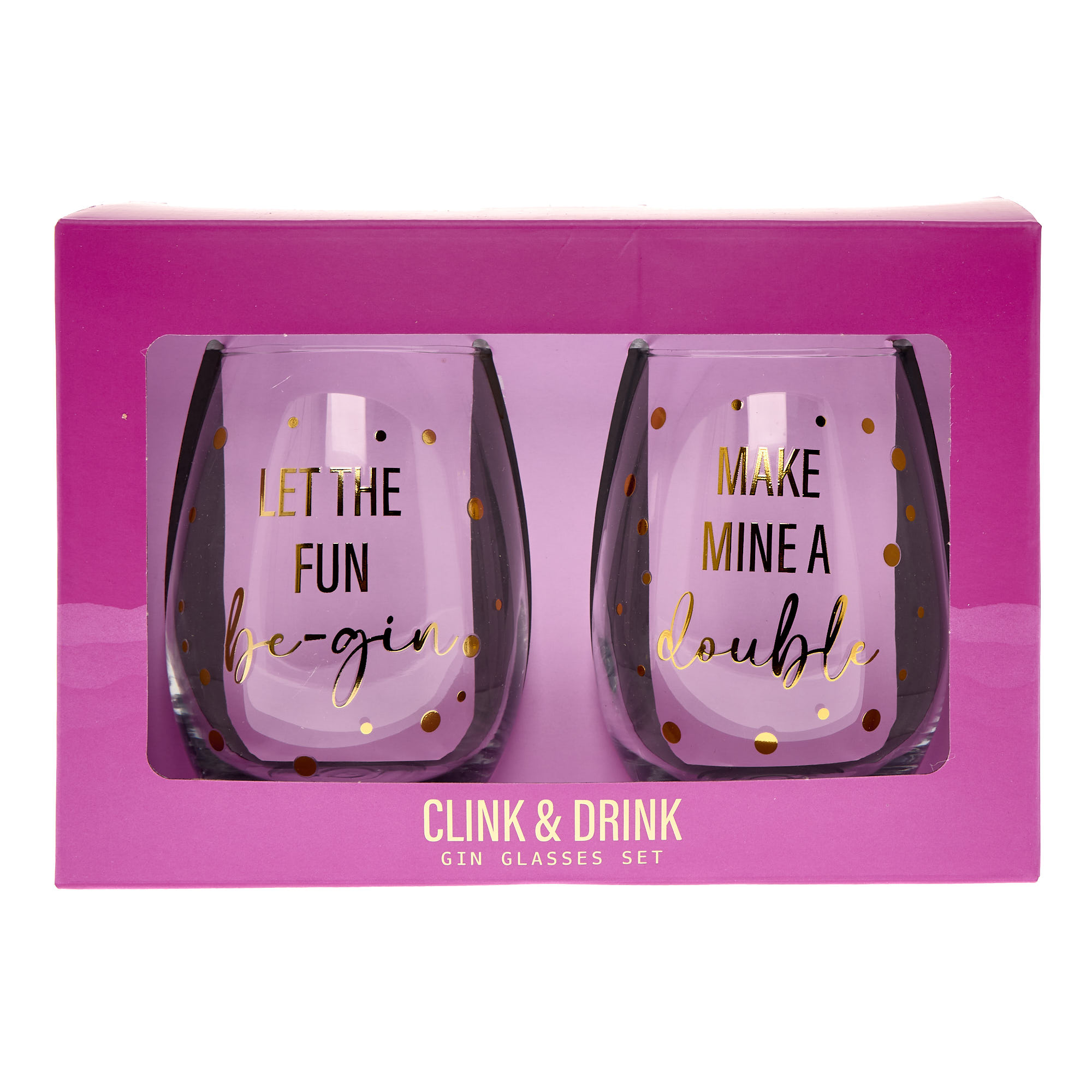 Girls Just Wanna Have Gin Twin Tumbler Set