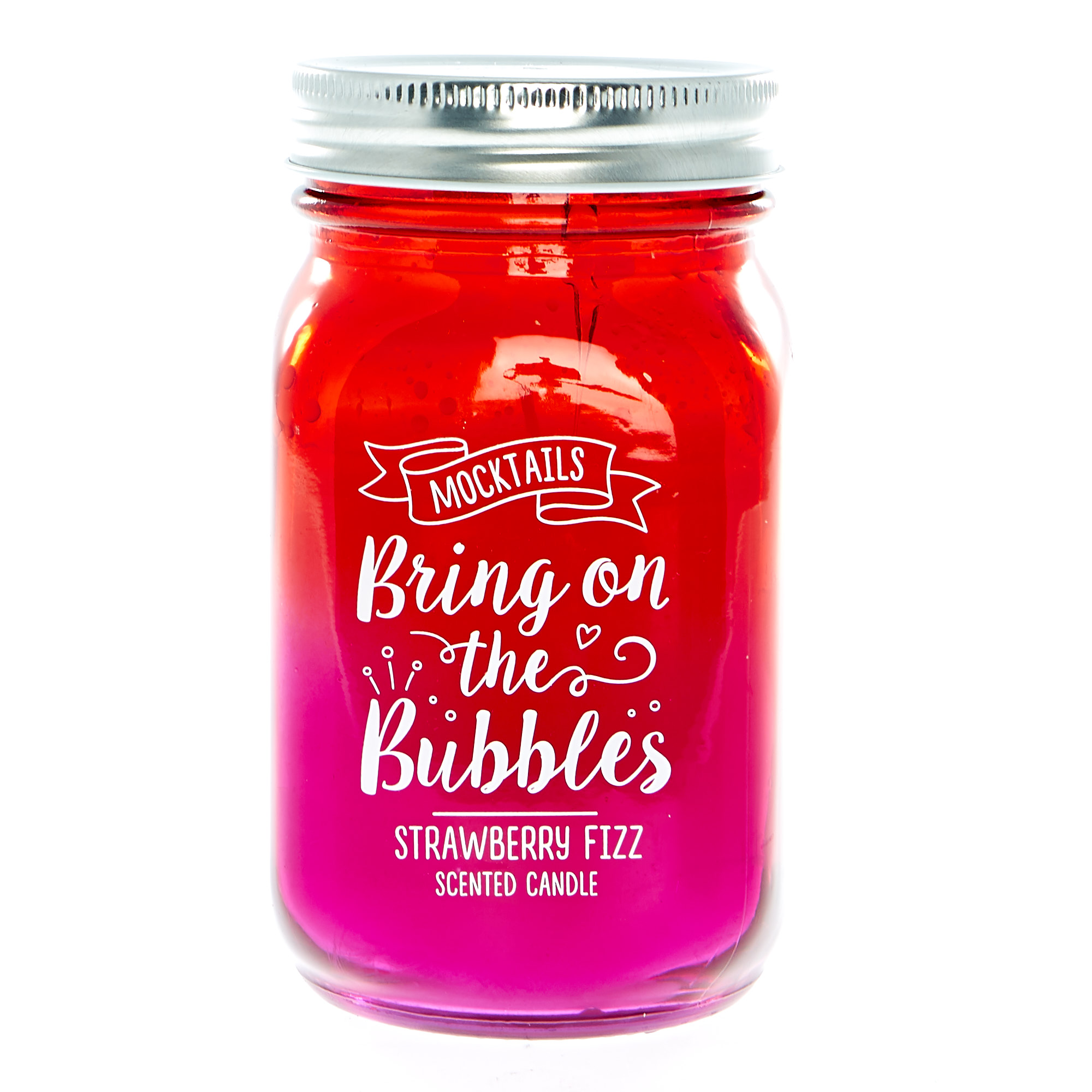 Mocktails Strawberry Fizz Scented Candle 