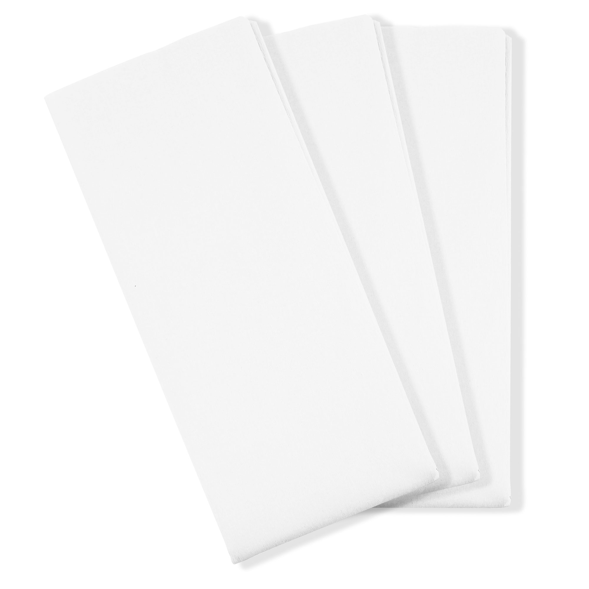 White Crepe Paper - 3 Metres