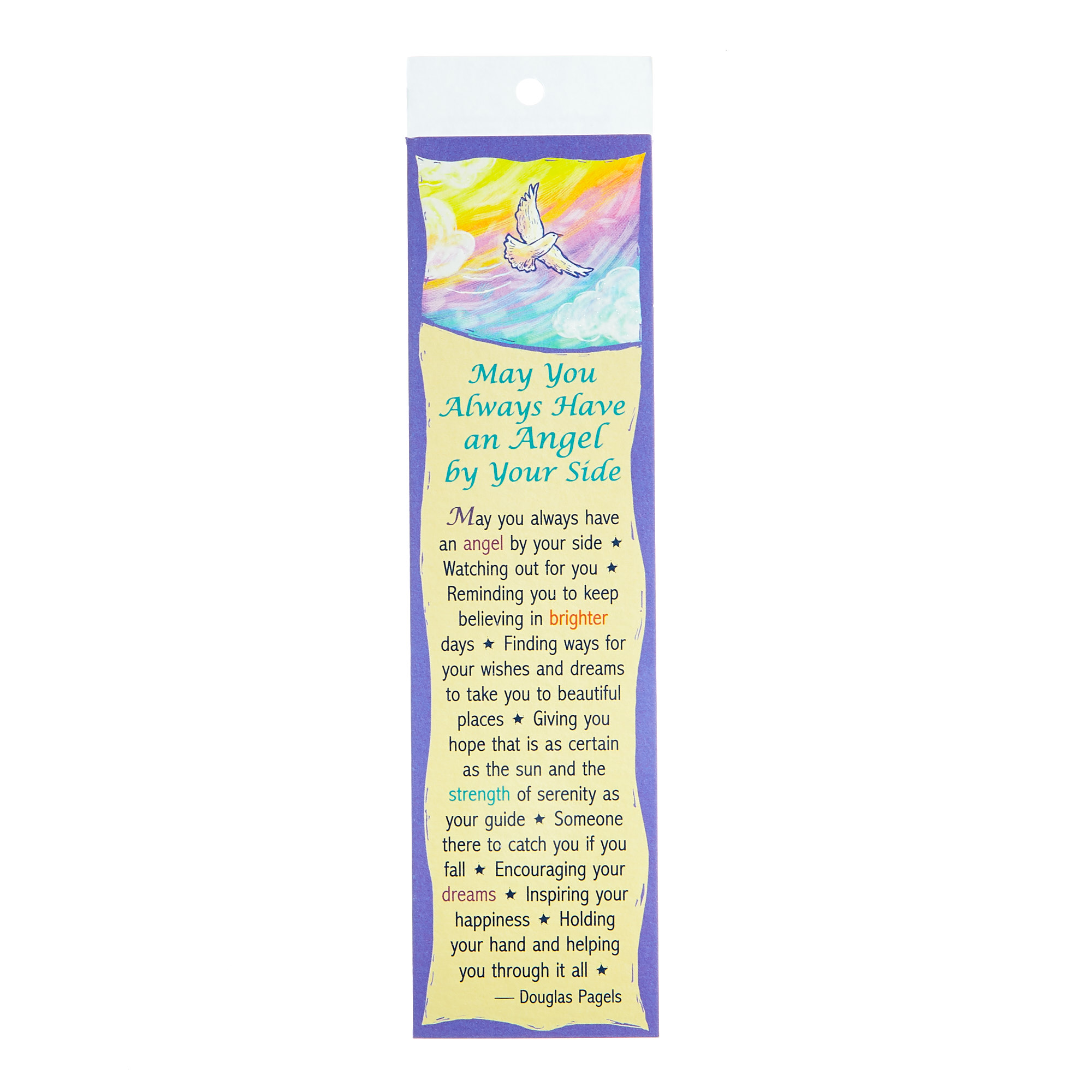 Blue Mountain Arts Bookmark - An Angel By Your Side 