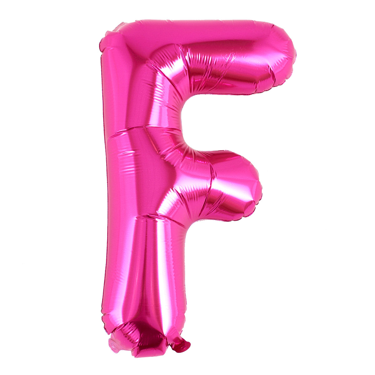 Pink Letter F Air-Inflated Balloon