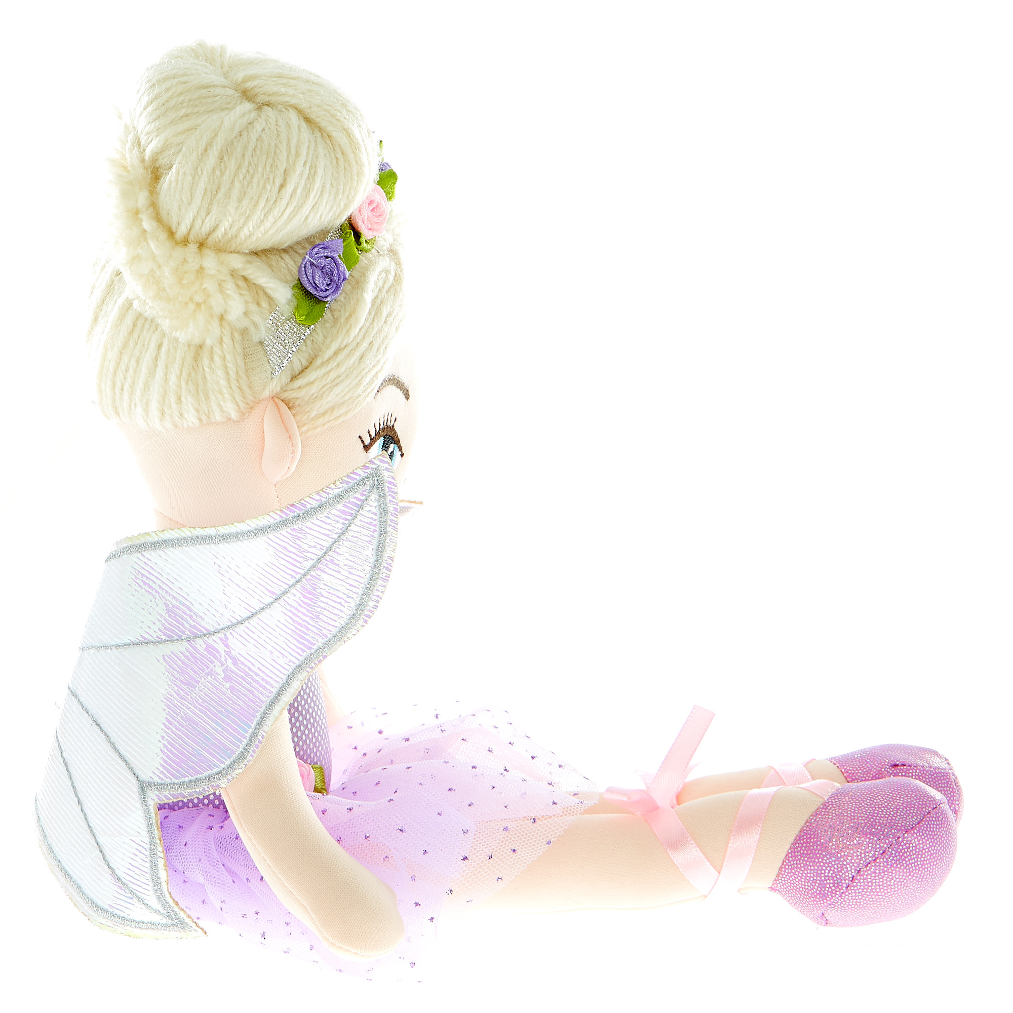 Lilac Enchanted Fairy Plush Doll