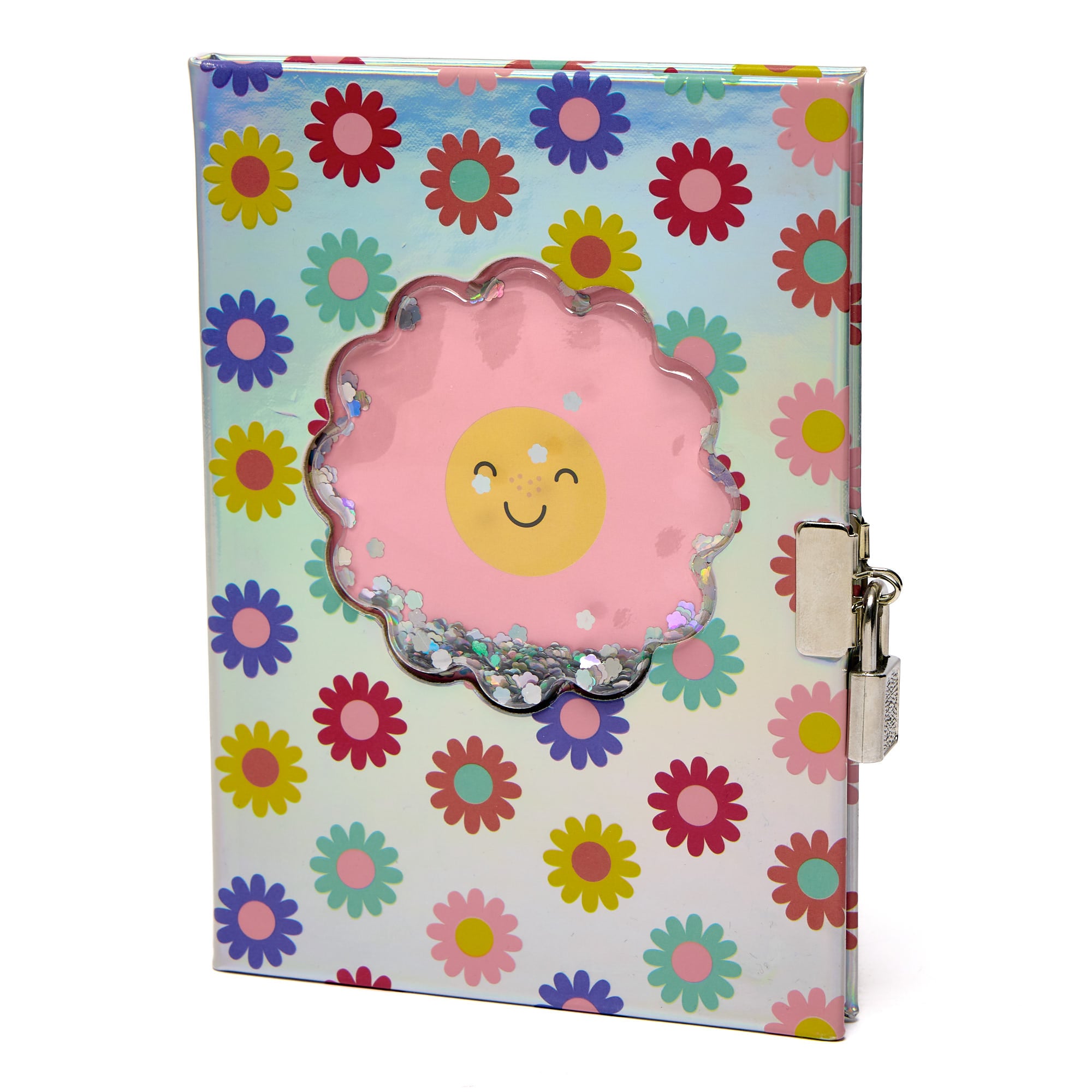 Smiley Floral Secret Diary