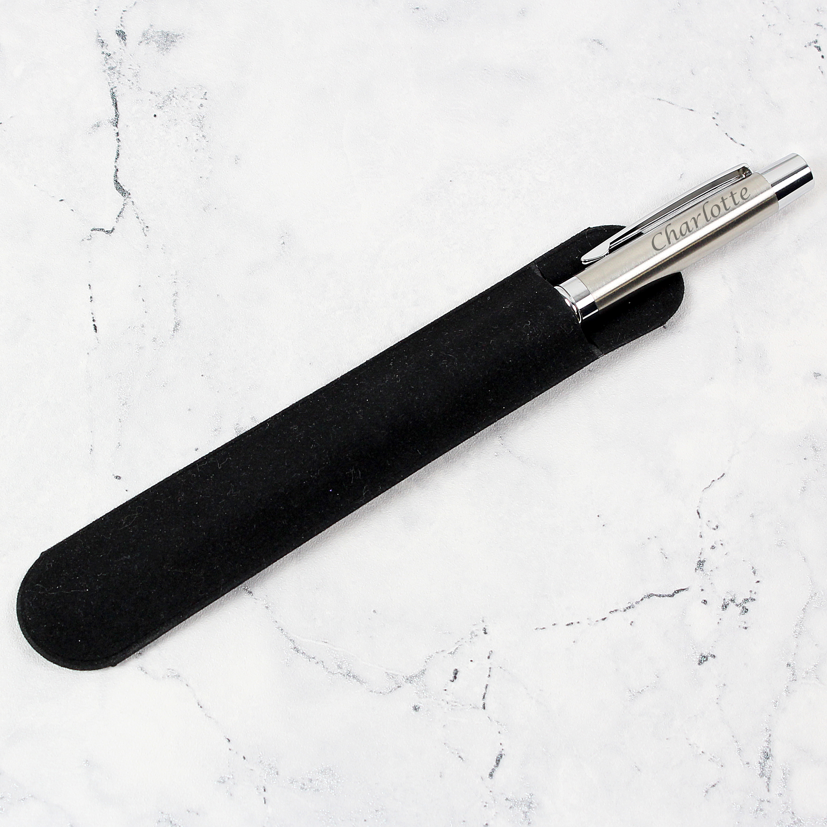 Personalised Scripted Pen & Pouch Set