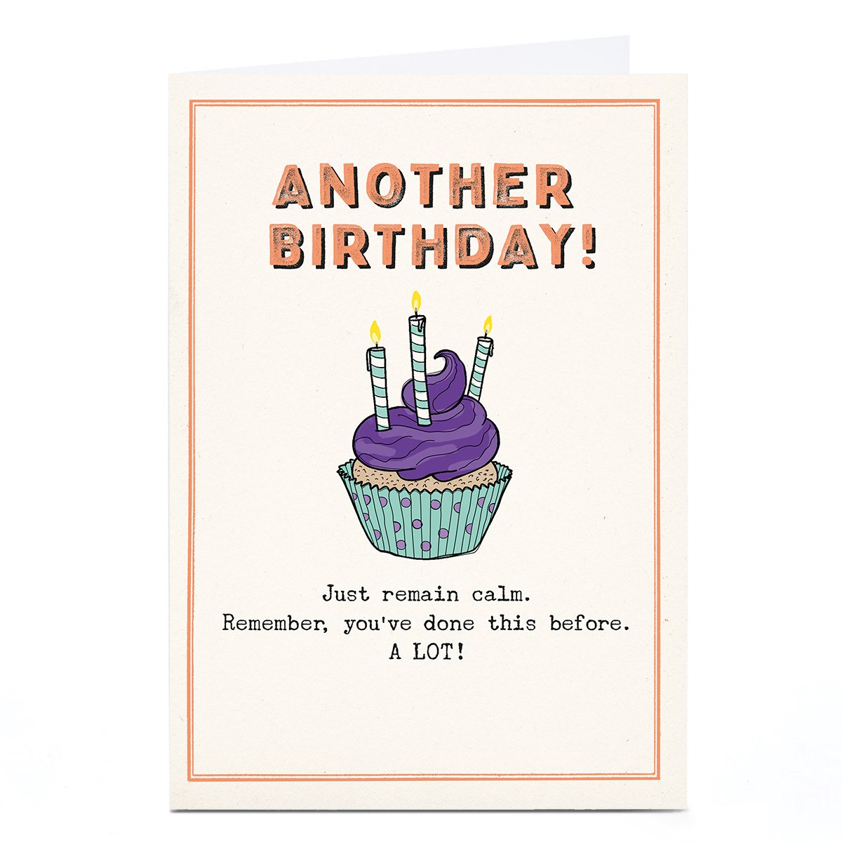 Personalised Birthday Card - Another Birthday!
