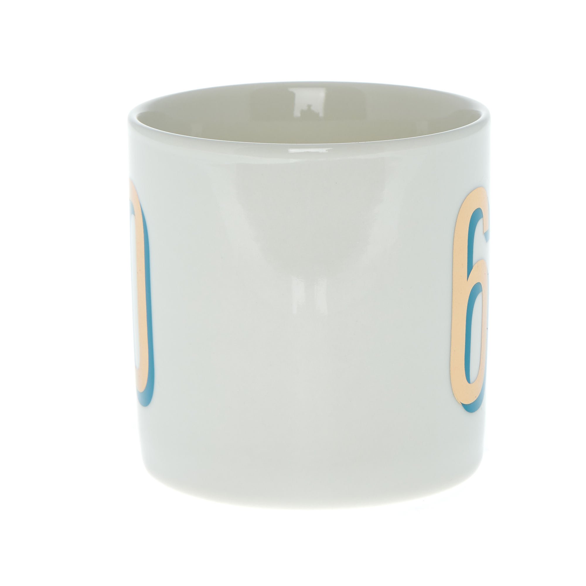 Blue & Gold 60th Birthday Mug