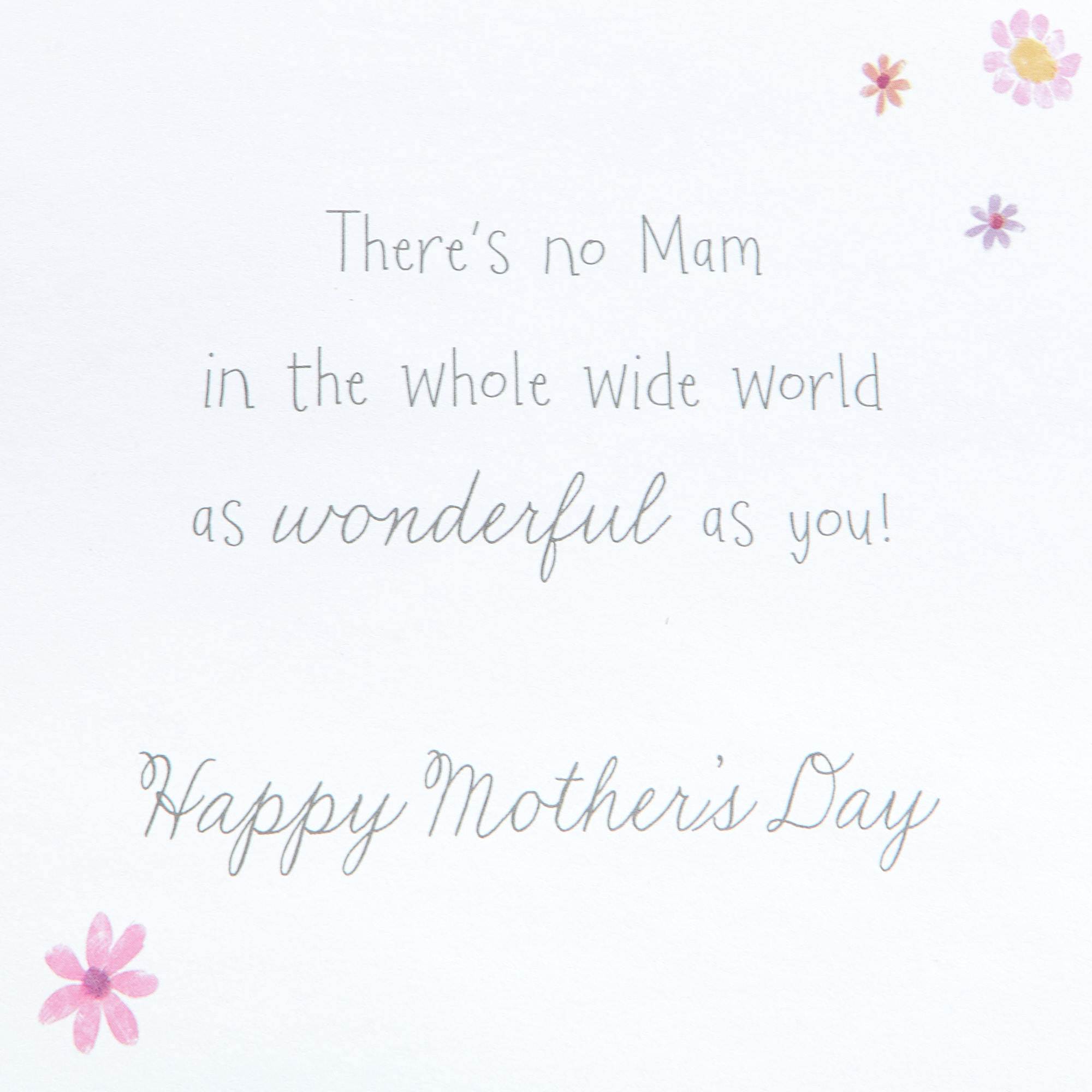 Mother's Day Card - Just For You Mam Panda