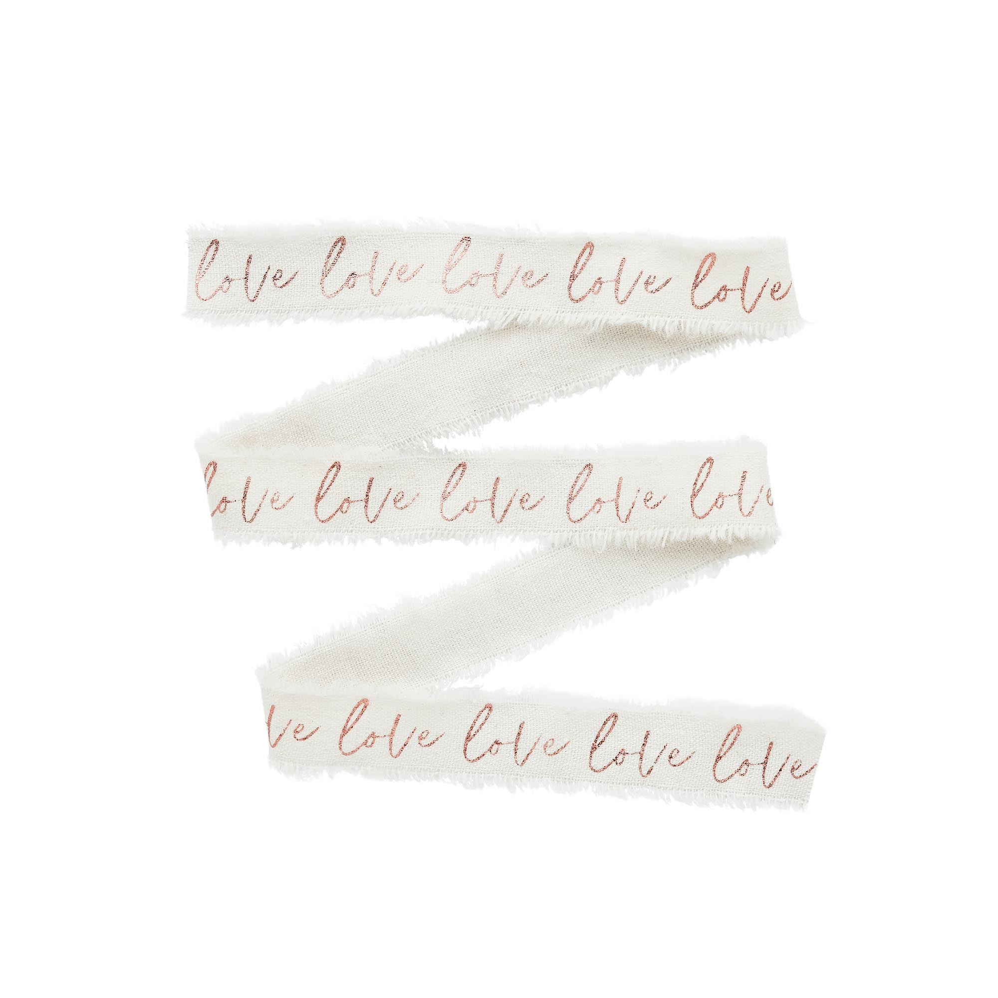 Rose Gold Love Ribbon 5m 