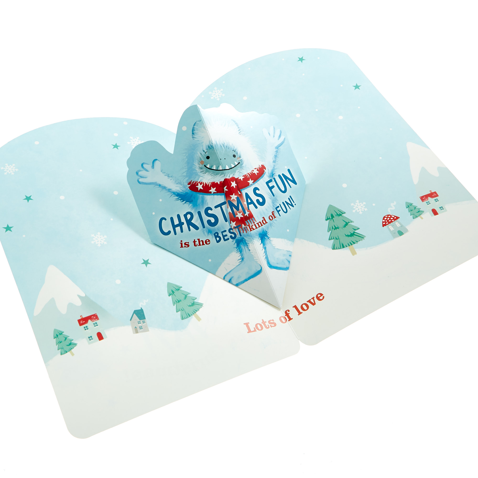 Giant Pop-Out Christmas Card - Brrrilliant Son