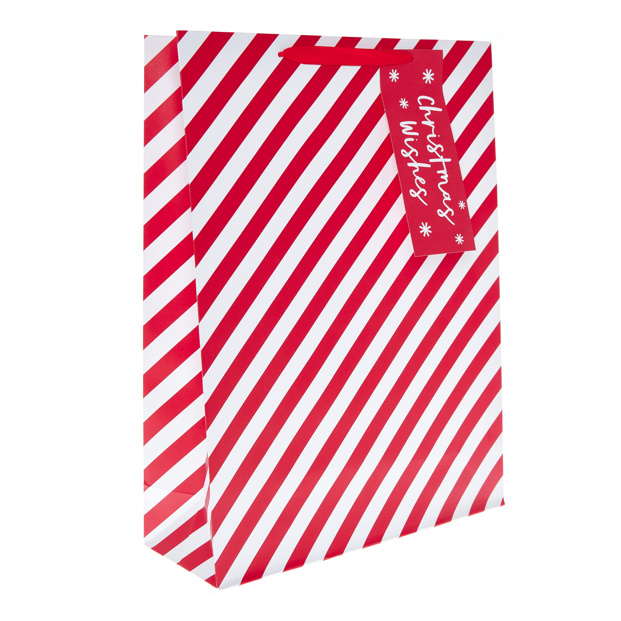 Buy Candy Cane Christmas Wishes Extra Large Portrait Gift Bag for GBP 1 ...