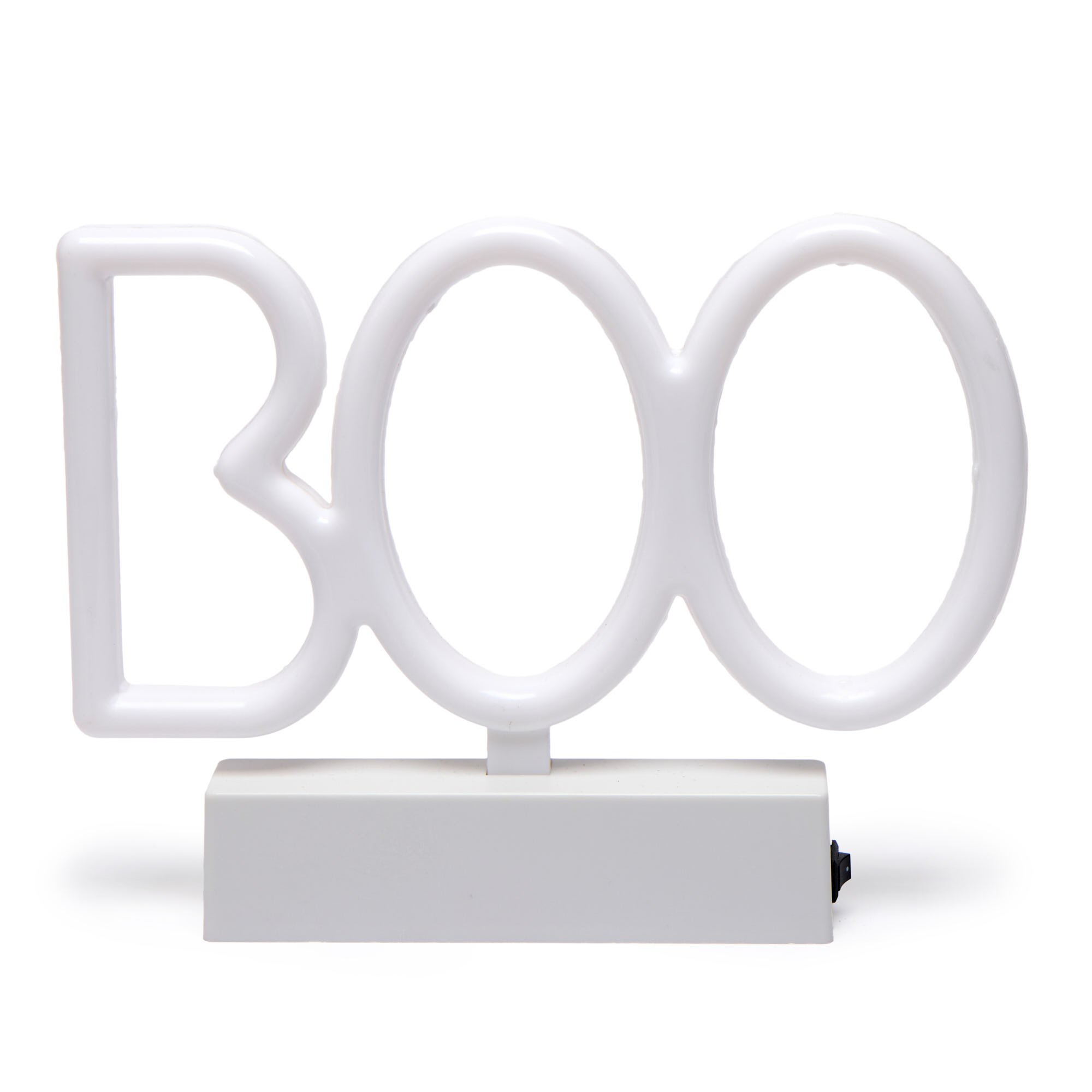 Boo LED Halloween Sign