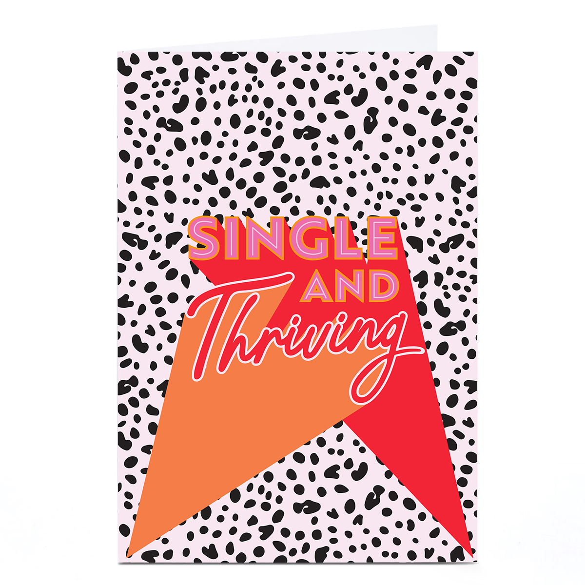Personalised Card - Single and Thriving