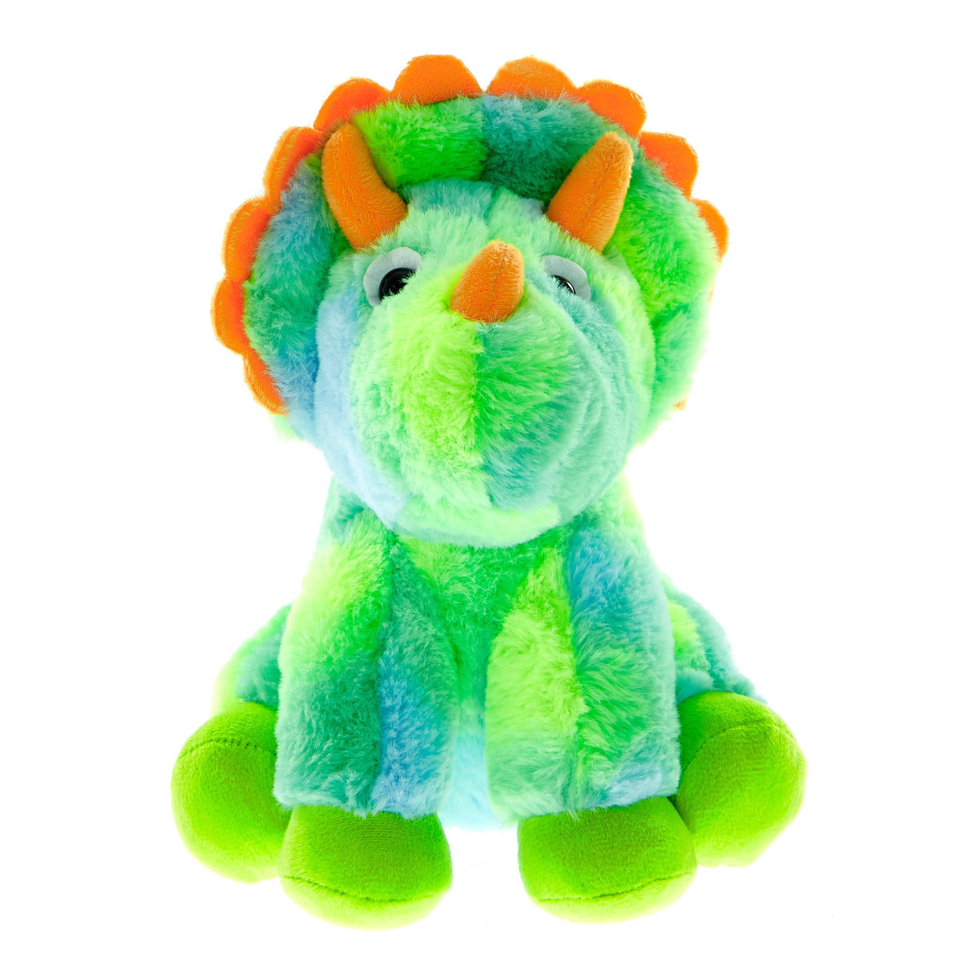 Green & Orange Dinosaur Soft Toy
