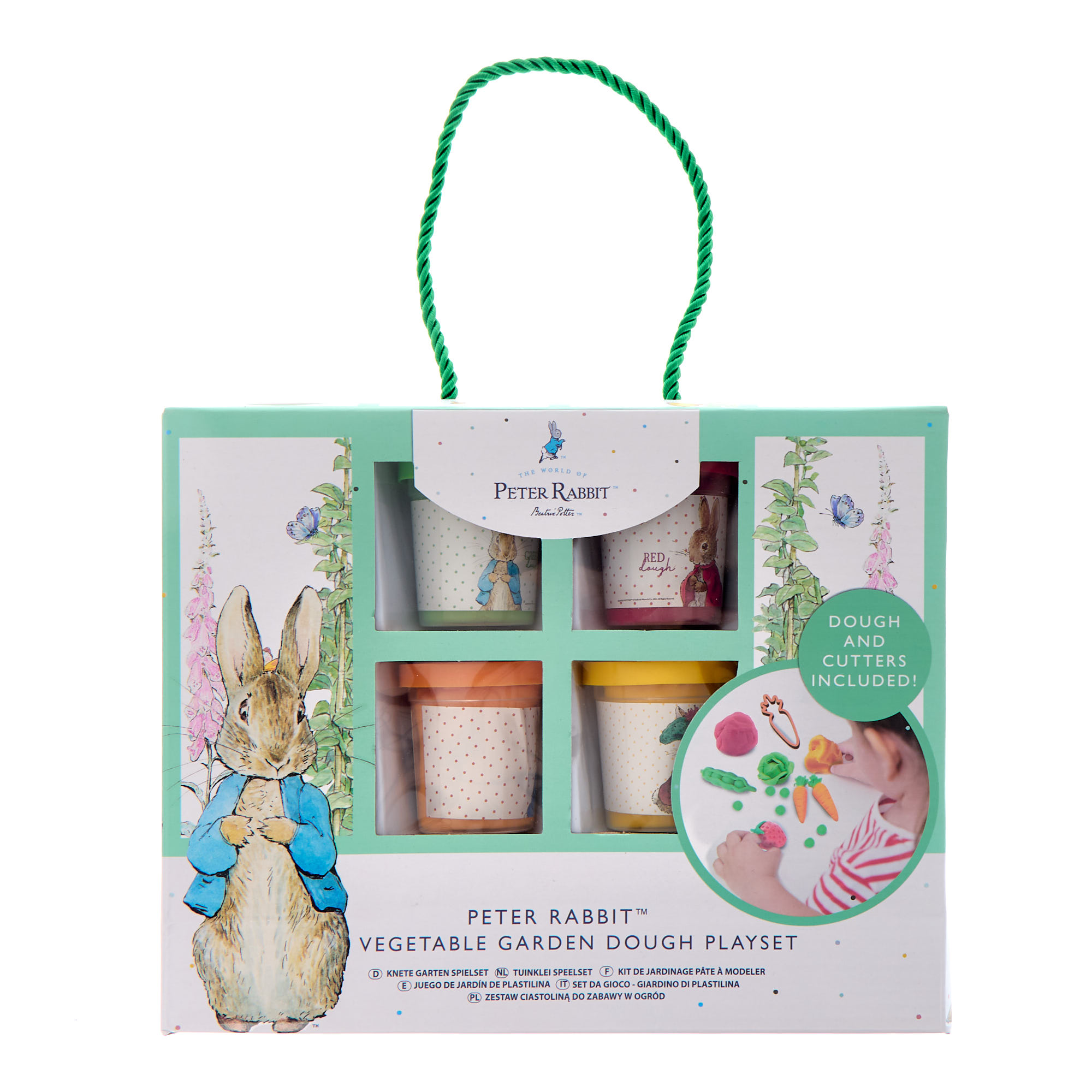 Peter Rabbit Vegetable Garden Dough Play Set