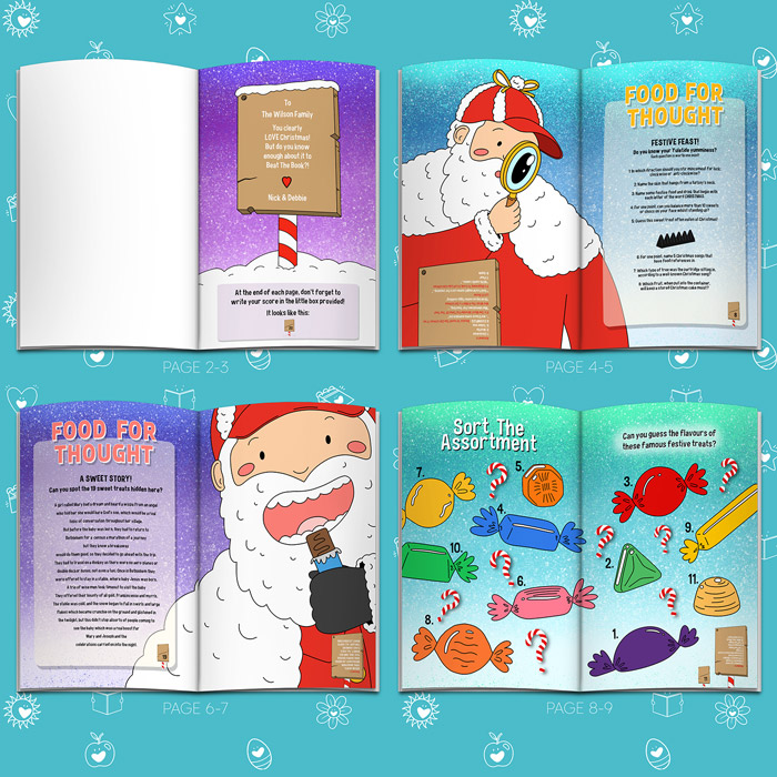Personalised 'Beat The Book Of Christmas' Book