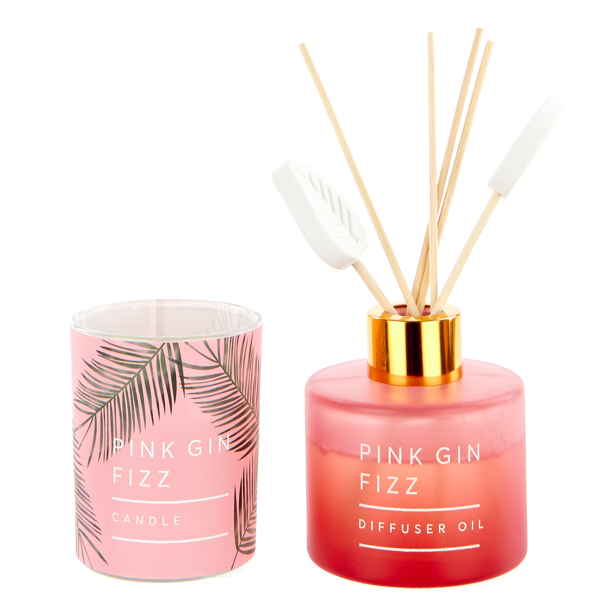 Victoria Meredith Pink Gin Fizz Candle & Diffuser Gift Set