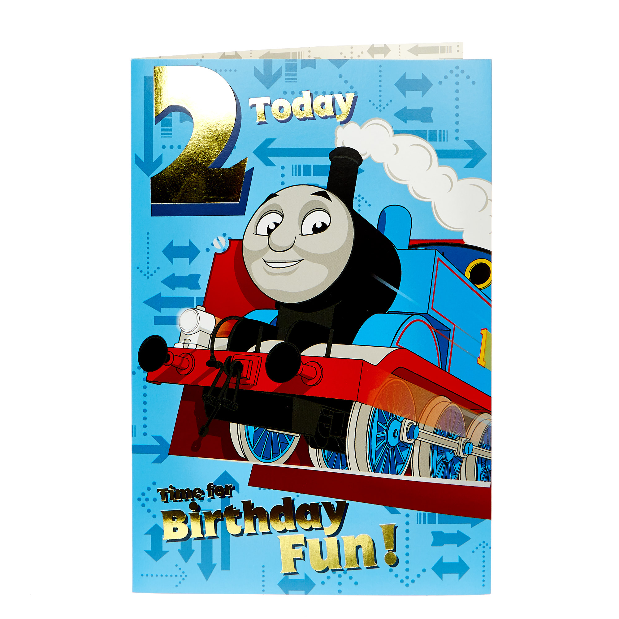 Thomas & Friends 2nd Birthday Card