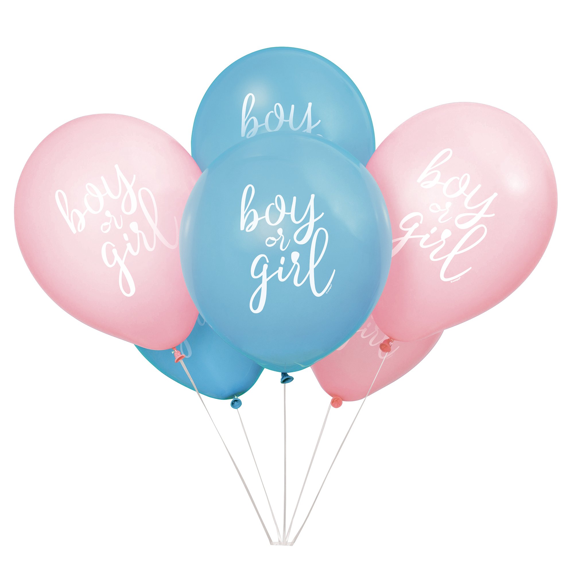 Gender Reveal Party Tableware & Decorations - 16 Guests