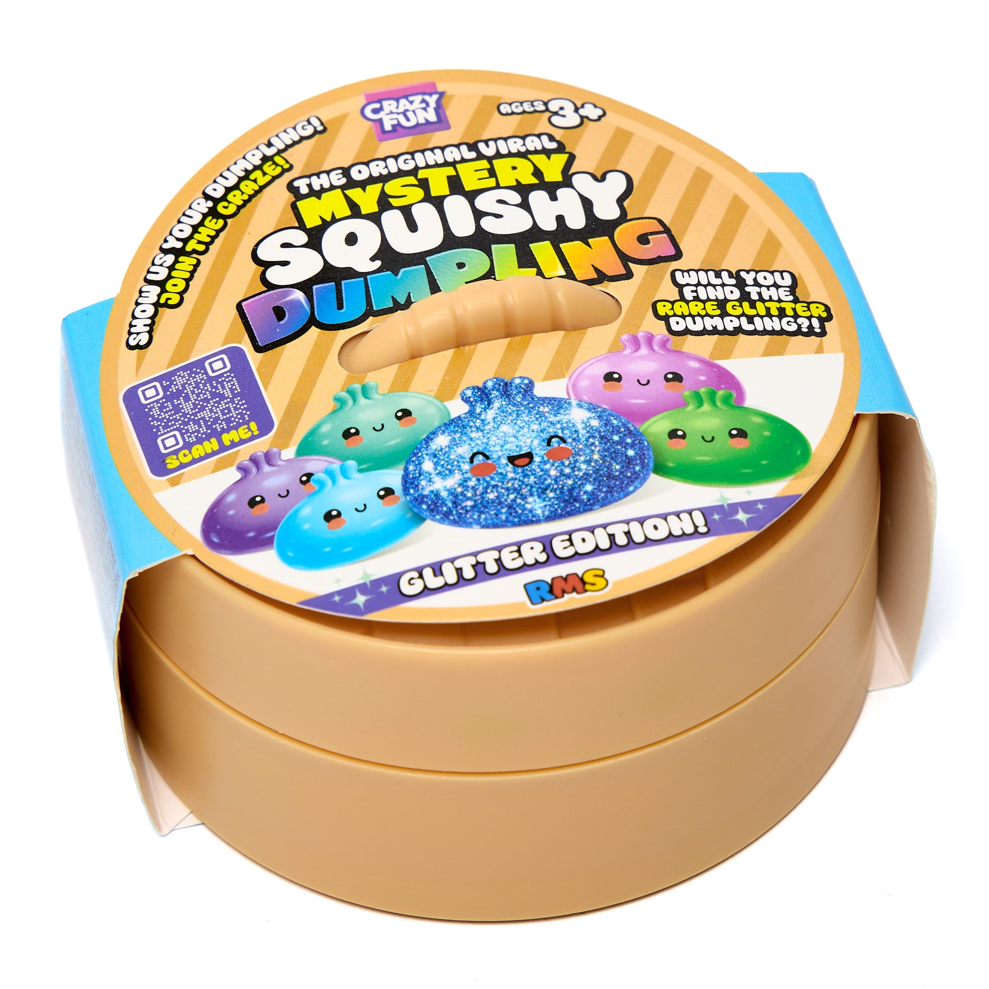 The Original Viral Mystery Squishy Dumpling Glitter Edition (Lucky Dip)