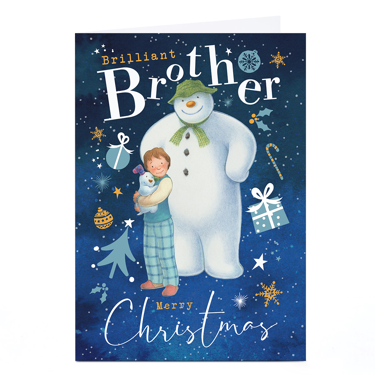 The Snowman Christmas Card - Brother