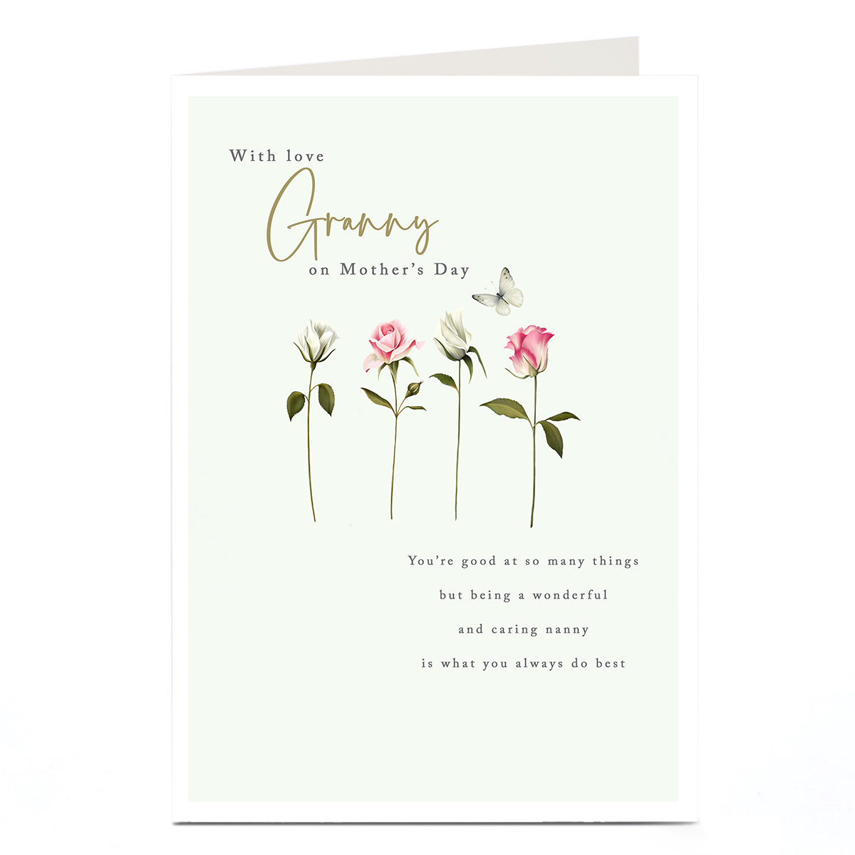 Mother's Day Card - What You Do Best, Granny