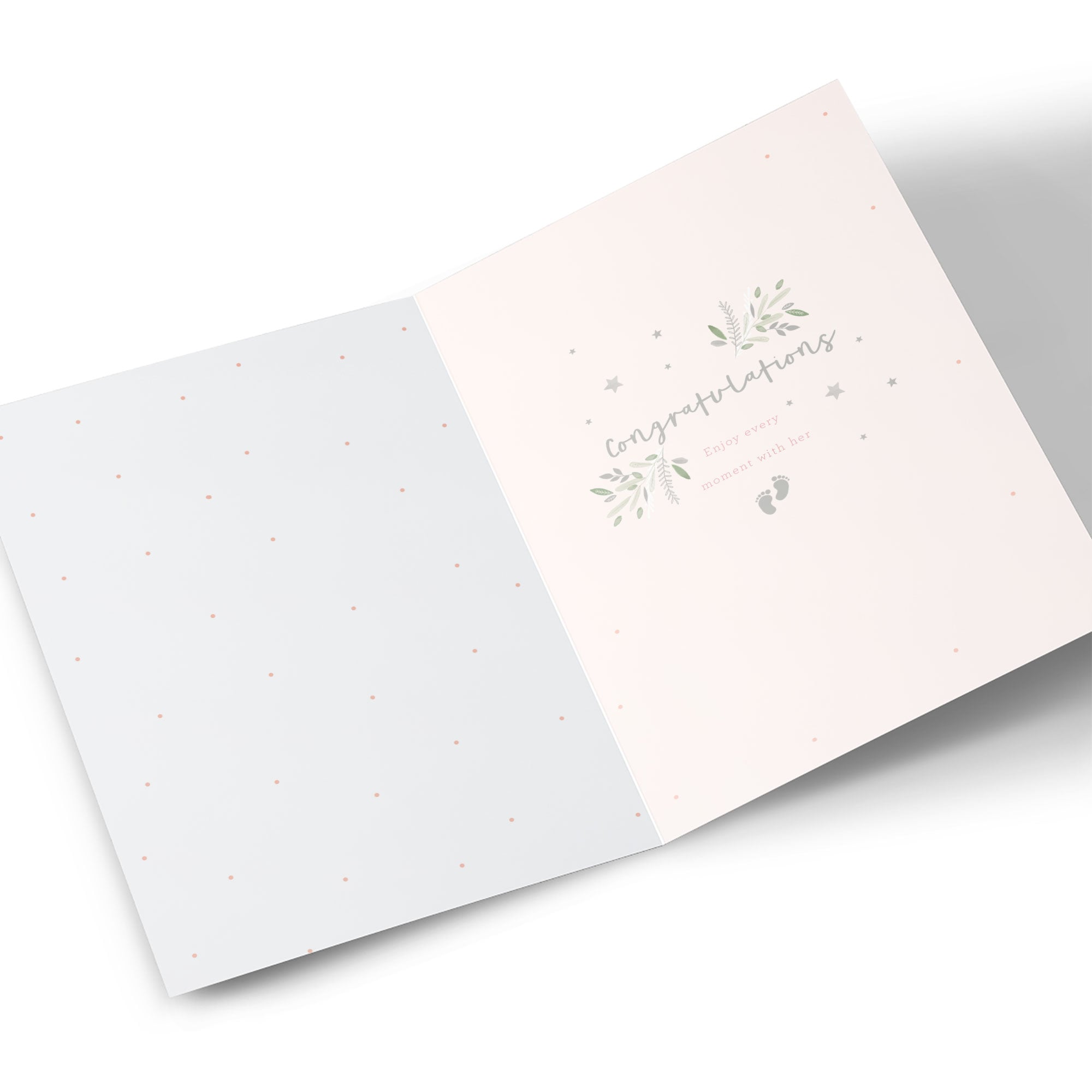 Personalised Baby Card - Your Baby Granddaughter Has Arrived