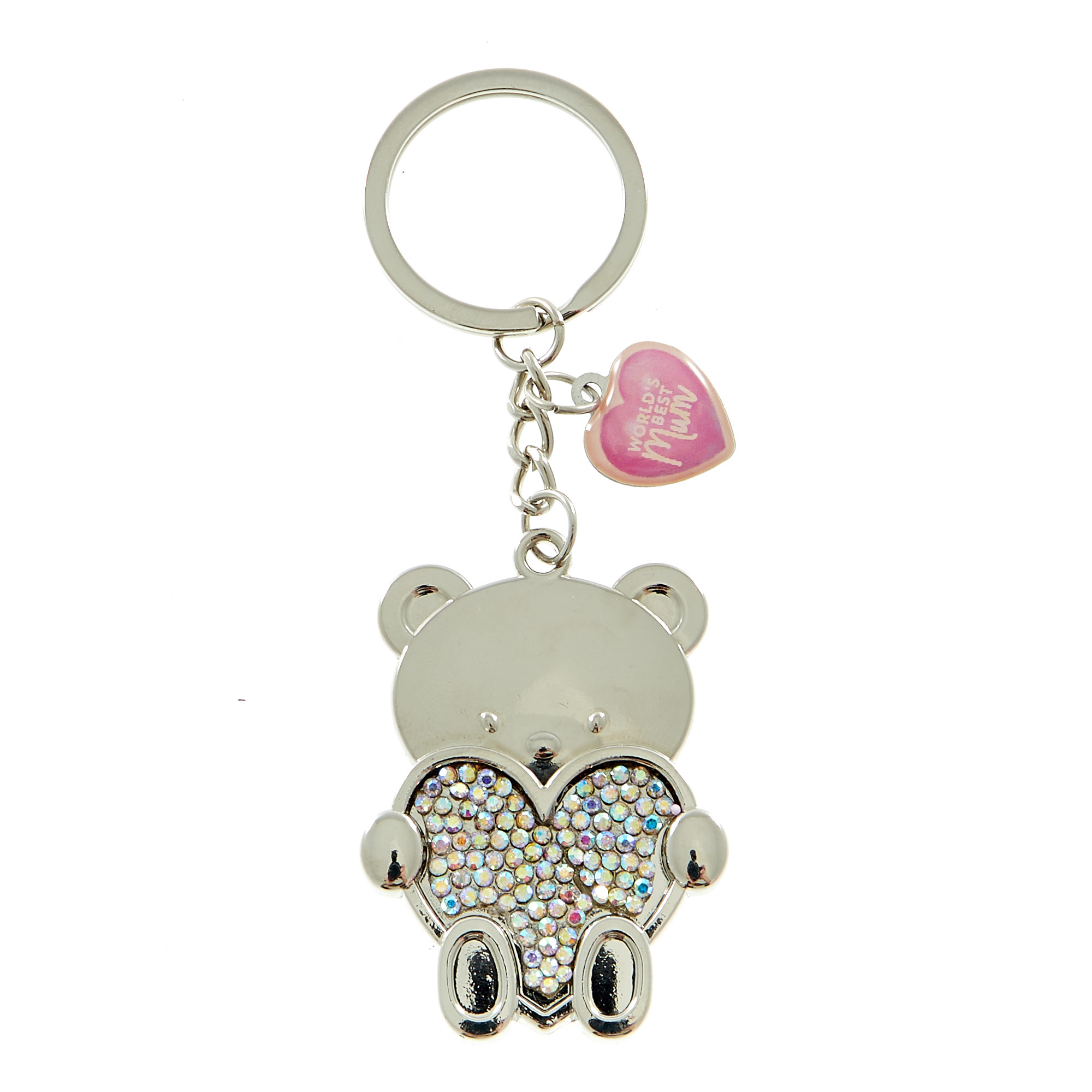 Hugs Bear World's Best Mum Keyring