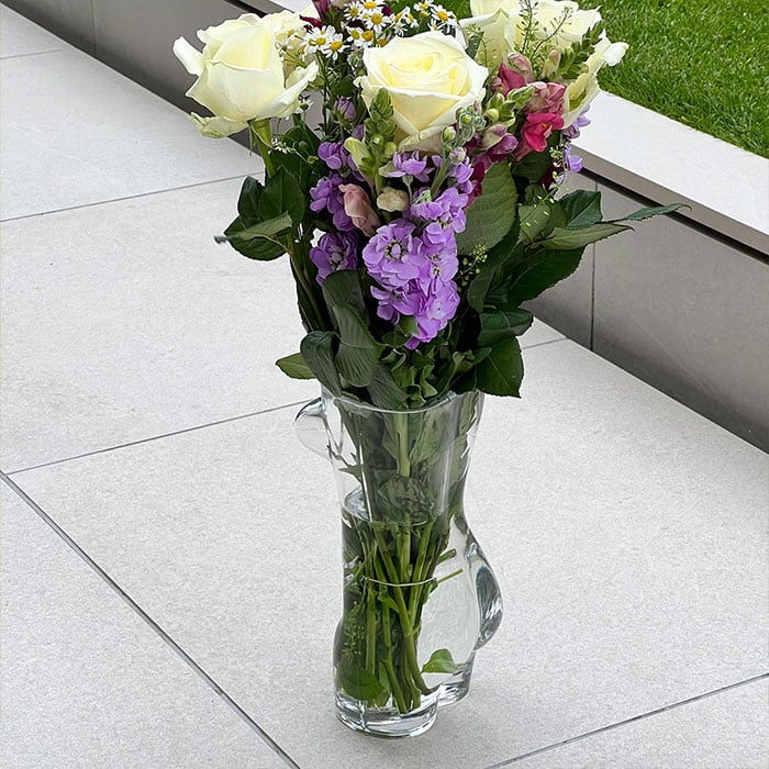 Cheeky Torso Glass & Ornament