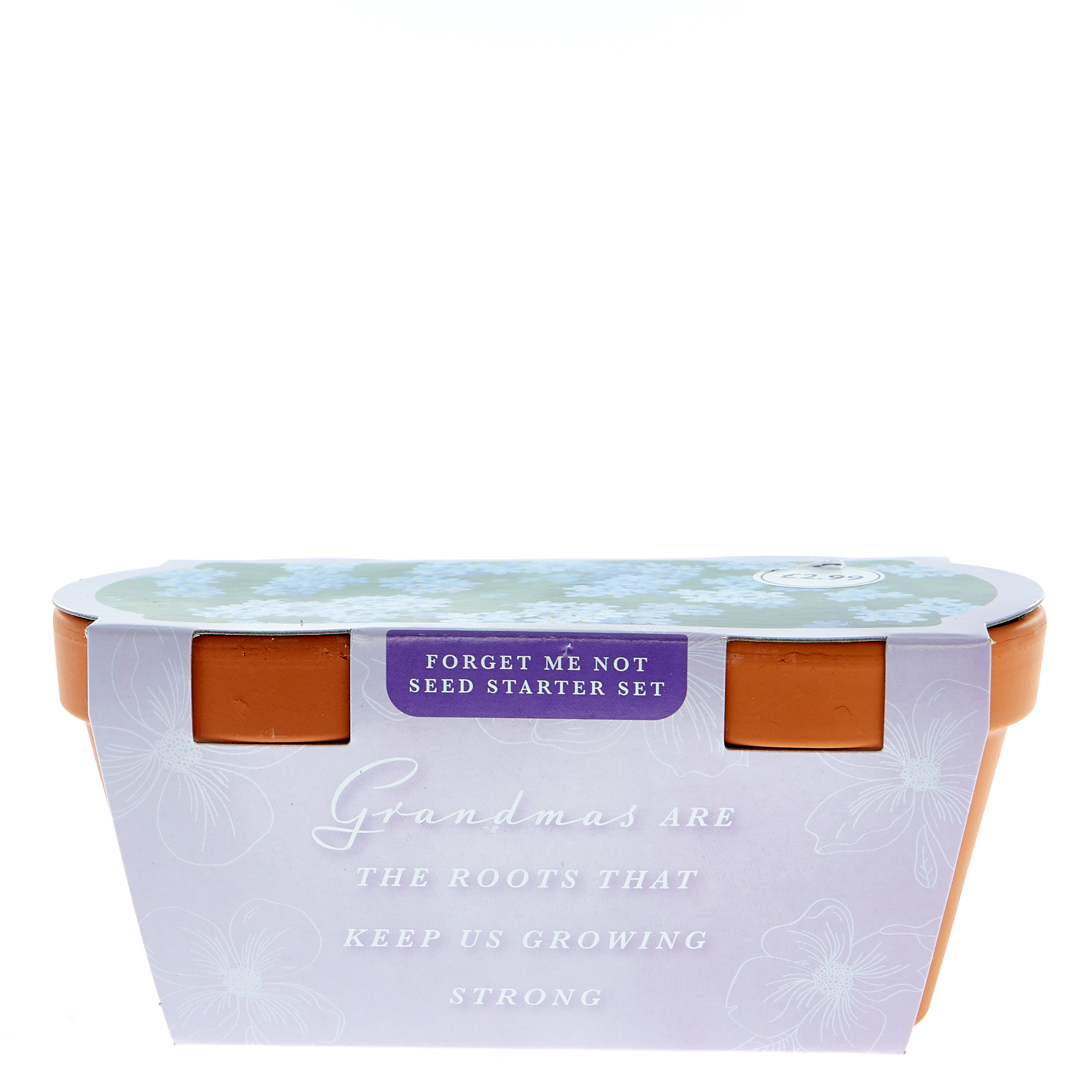 Grandma Forget Me Not Seed Starter Set