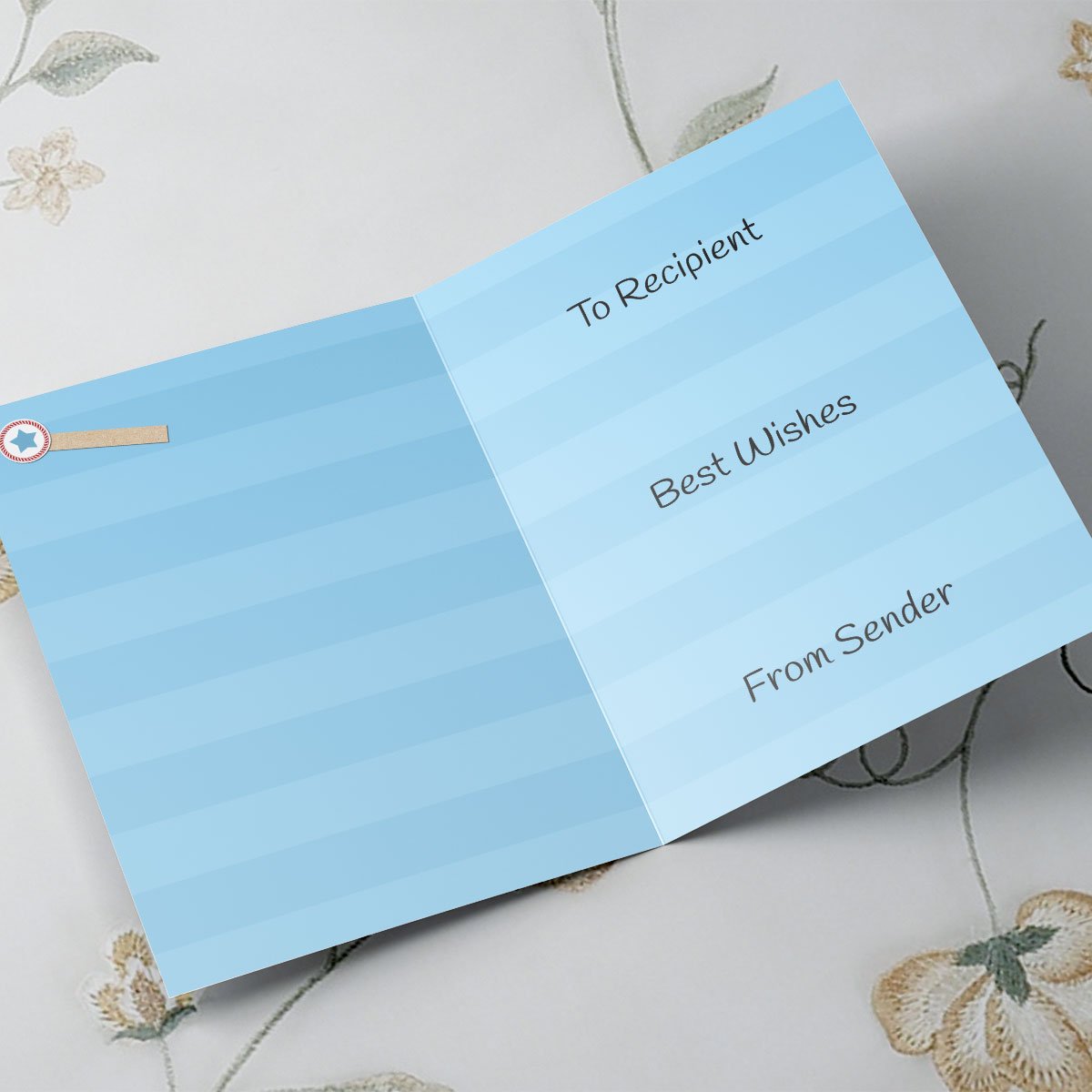 Personalised Hugs Bear Birthday Card - Headphones