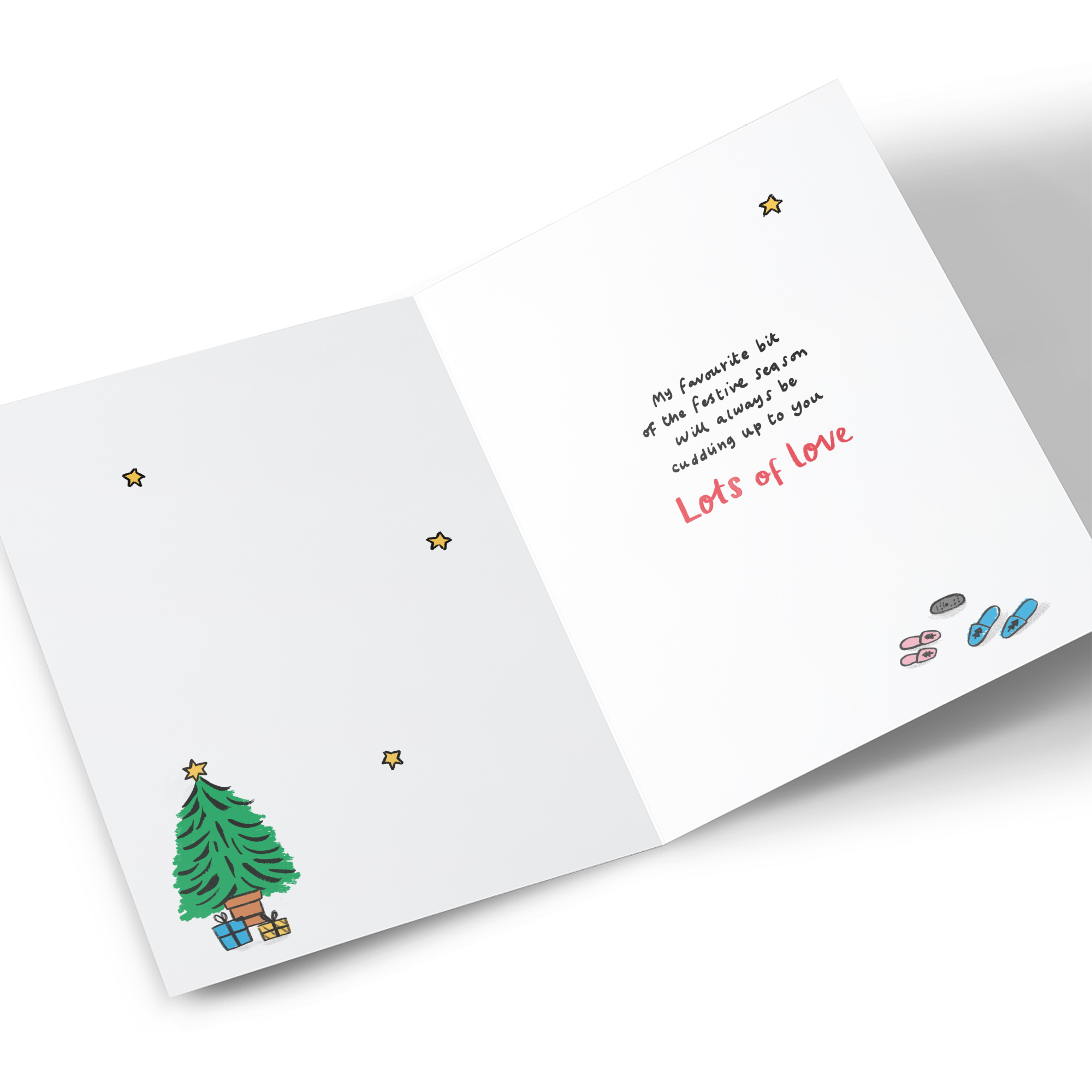 Christmas Card - Cosy Christmas, Husband
