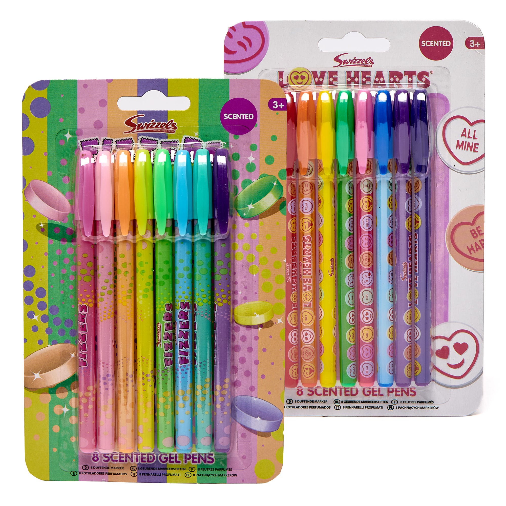 Swizzels Scented Gel Pens - Pack of 8 (Lucky Dip)