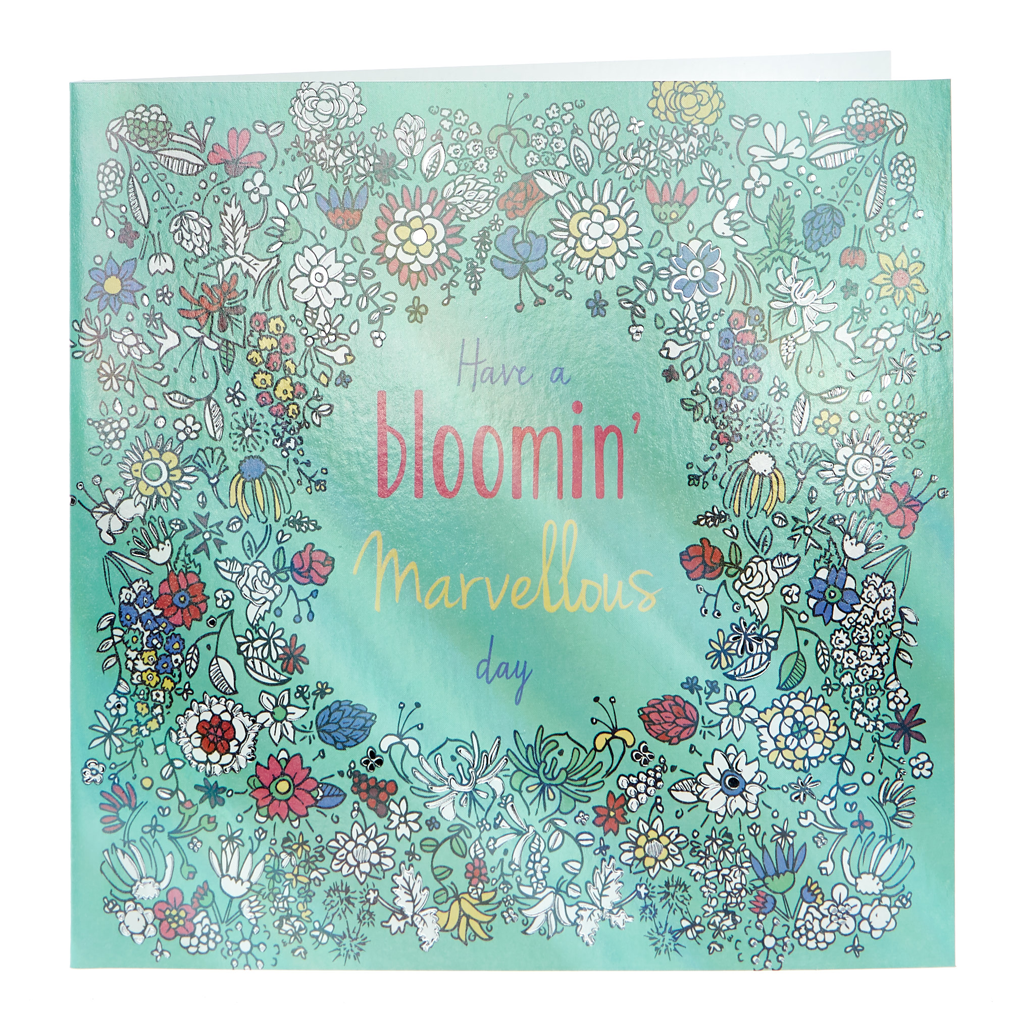 Birthday Card - Bloomin' Marvellous Day