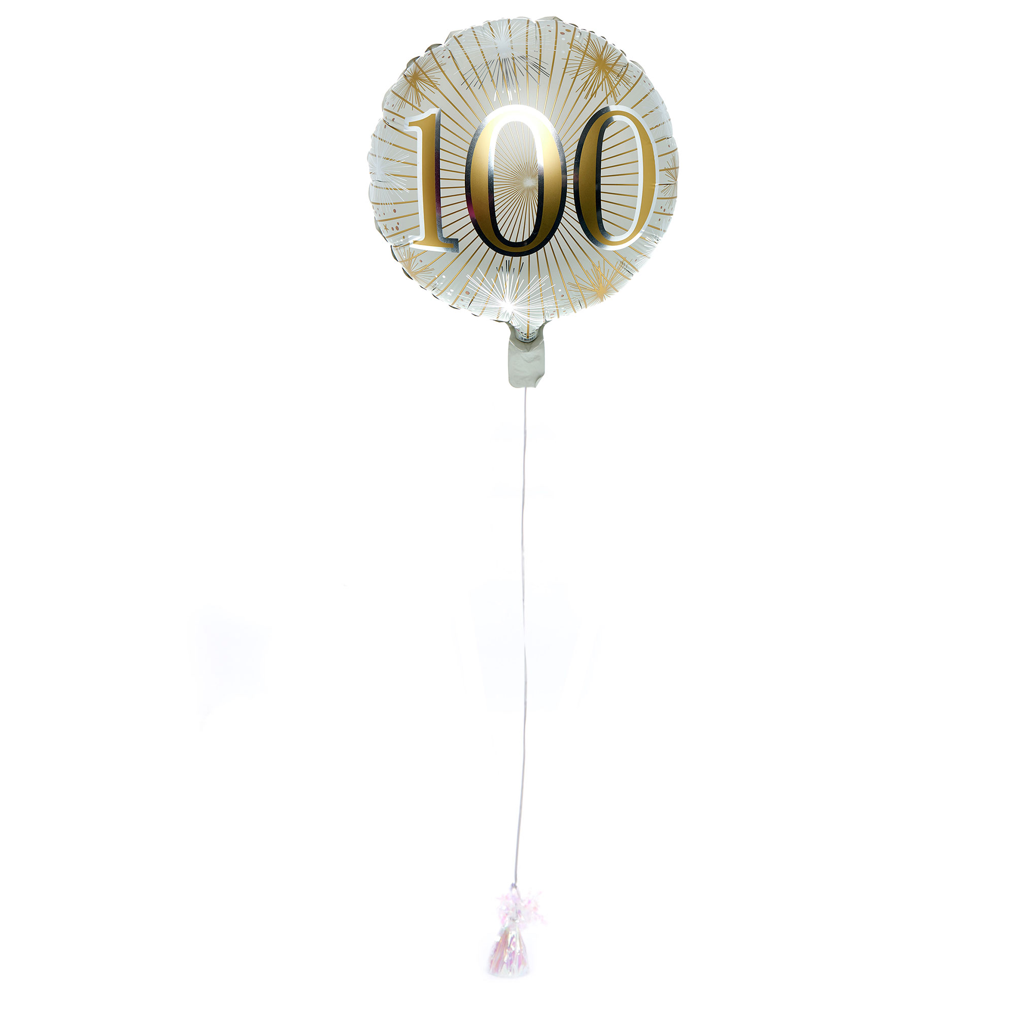 100th Birthday Balloon & Lindt Chocolate Box - FREE GIFT CARD!