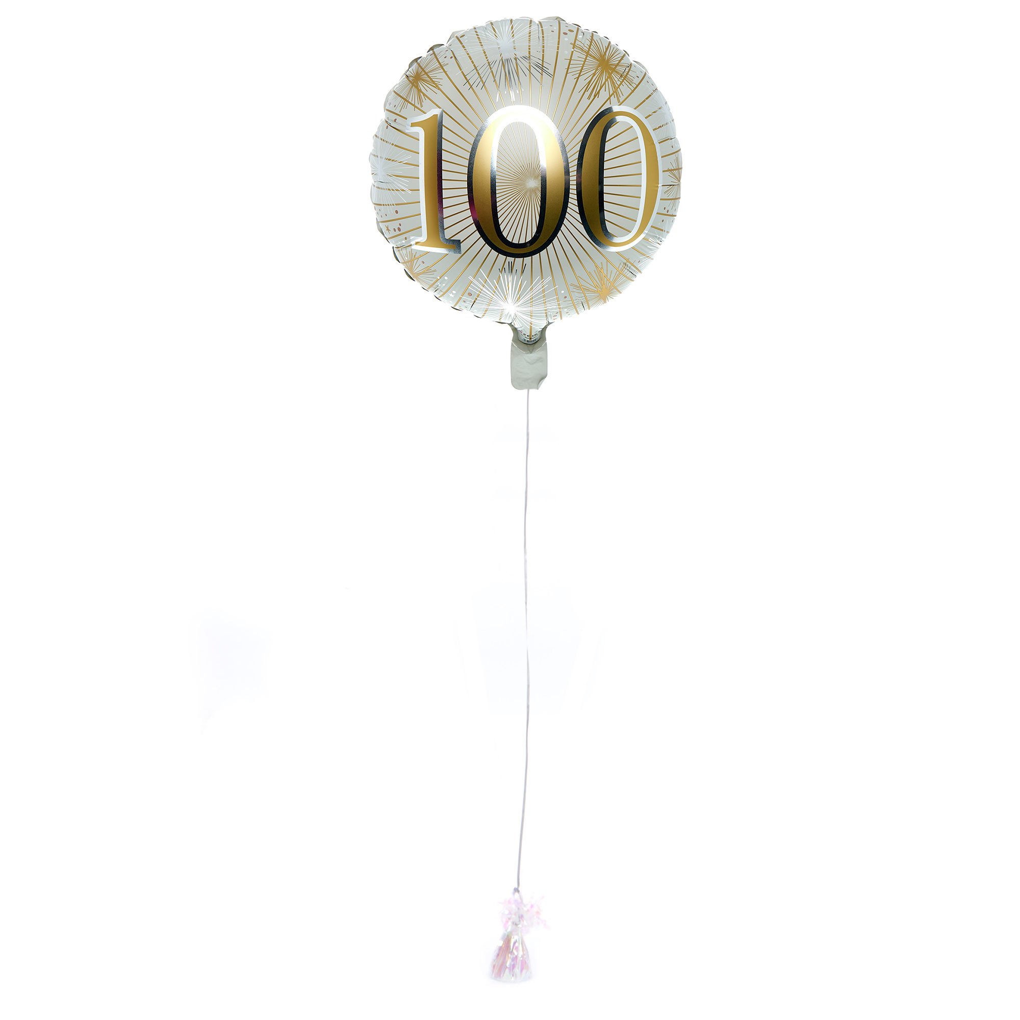 100th Birthday Balloon & Lindt Chocolate Box