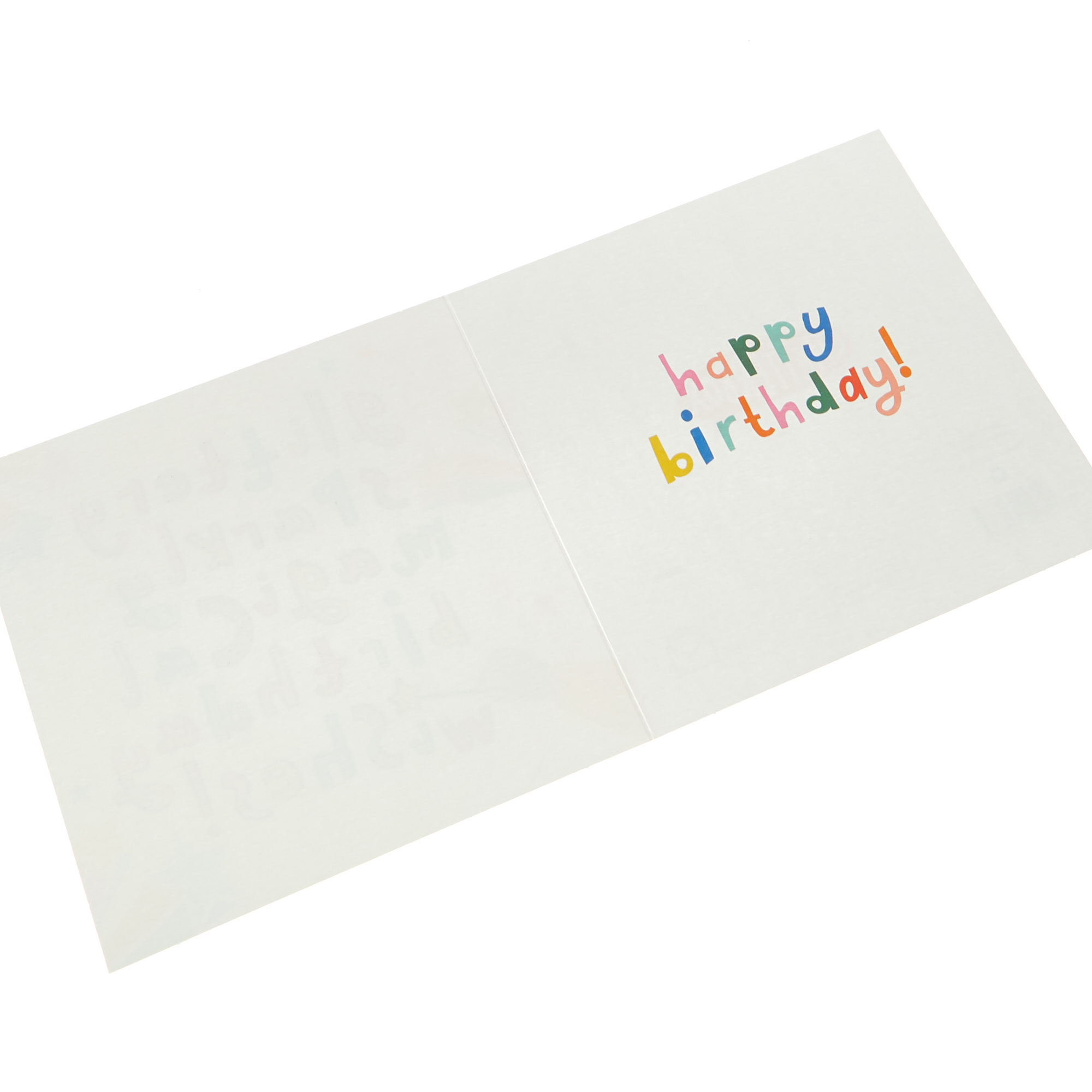 Birthday Card - Glittery Sparkly Magical