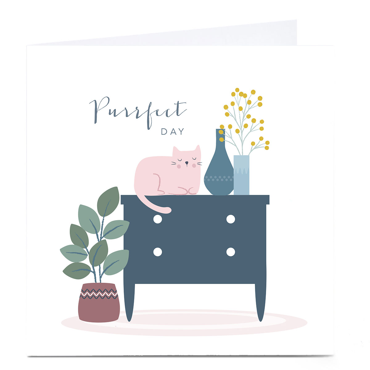 Personalised Klara Hawkins Card - Purrfect Day 