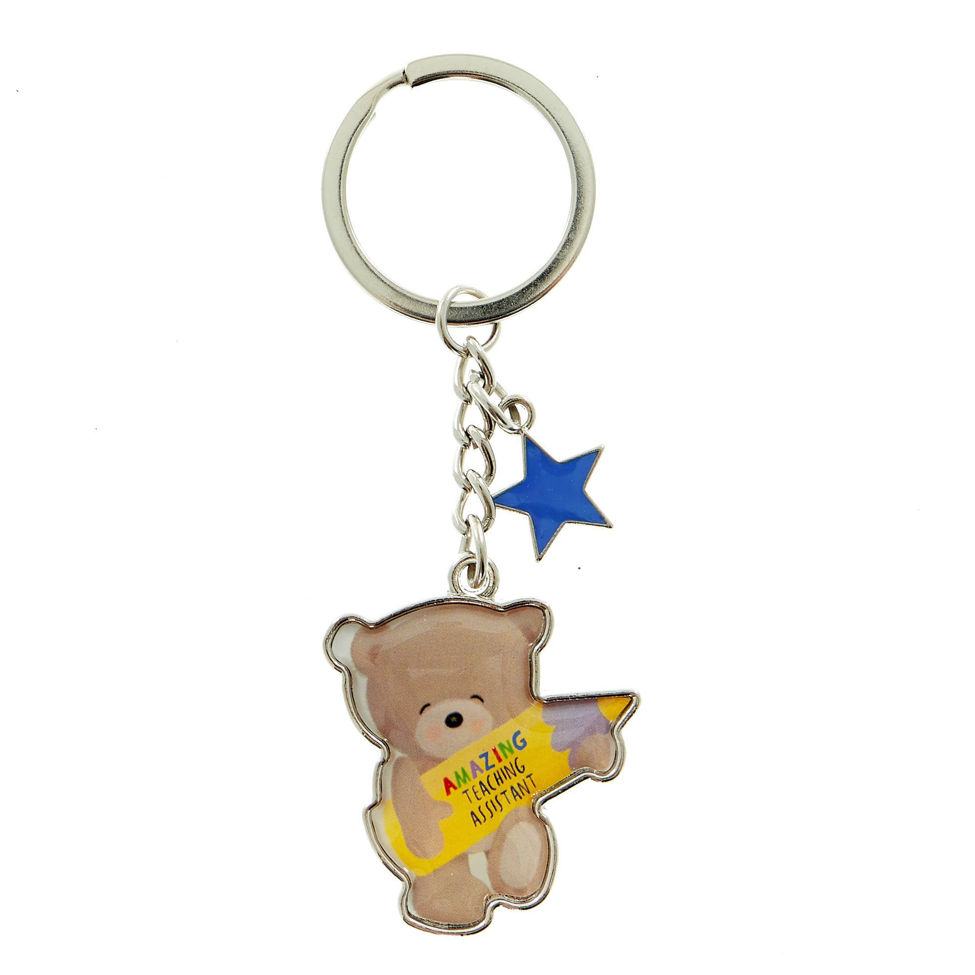 Hugs Amazing Teaching Assistant Keyring 