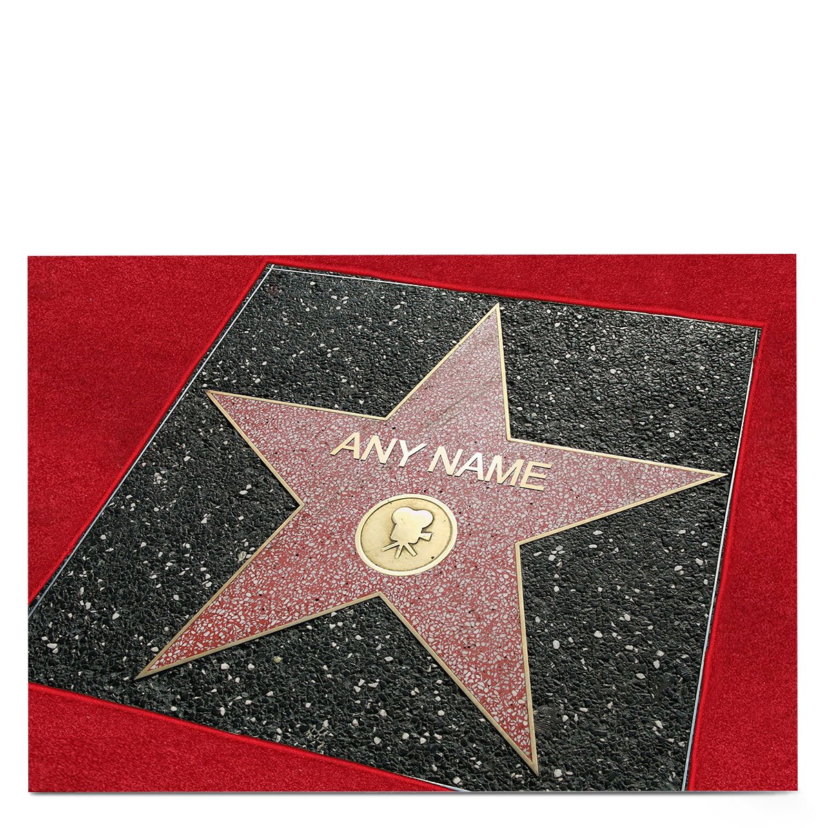 Personalised Card - Star Of Fame