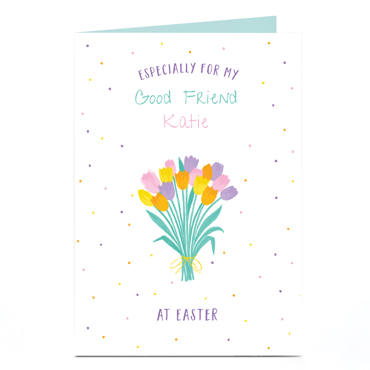 Personalised Easter Card - Especially For